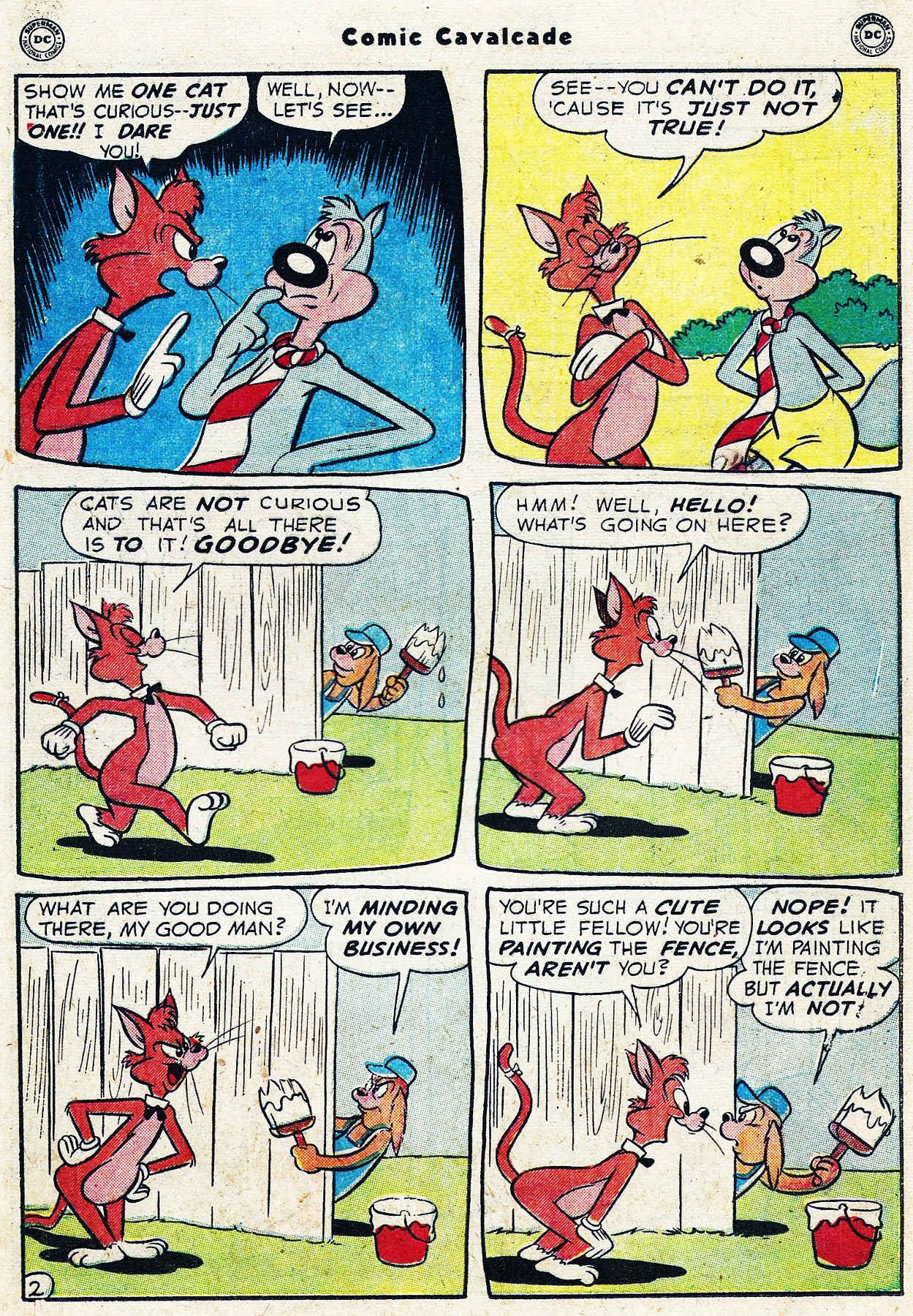 Read online Comic Cavalcade comic -  Issue #37 - 67
