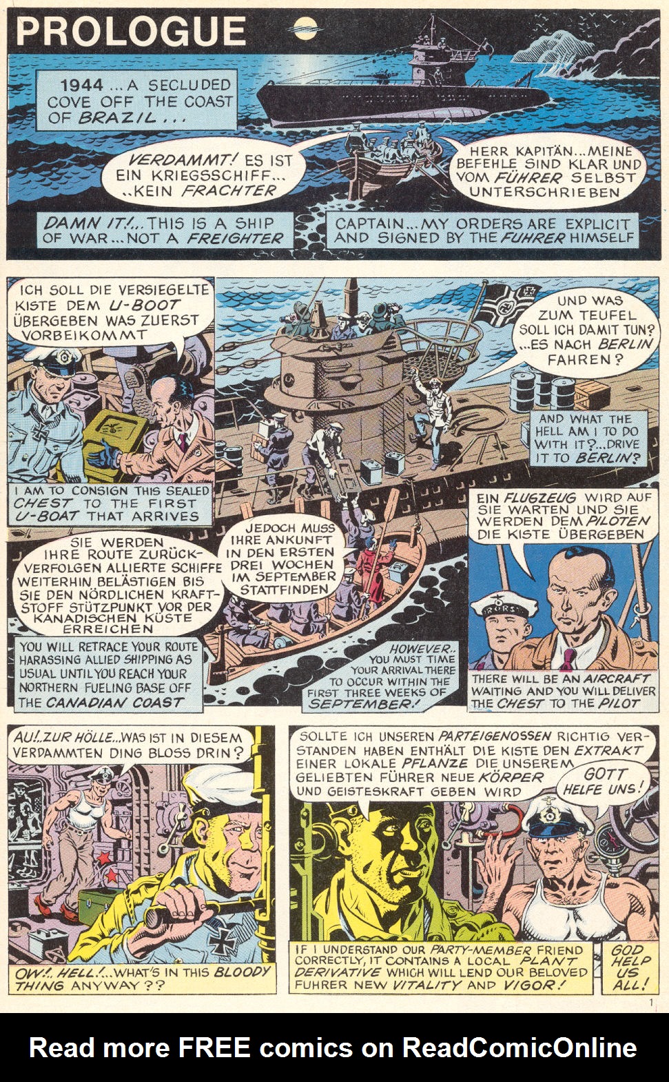 Read online Harold Hedd in "Hitler's Cocaine" comic -  Issue #1 - 3