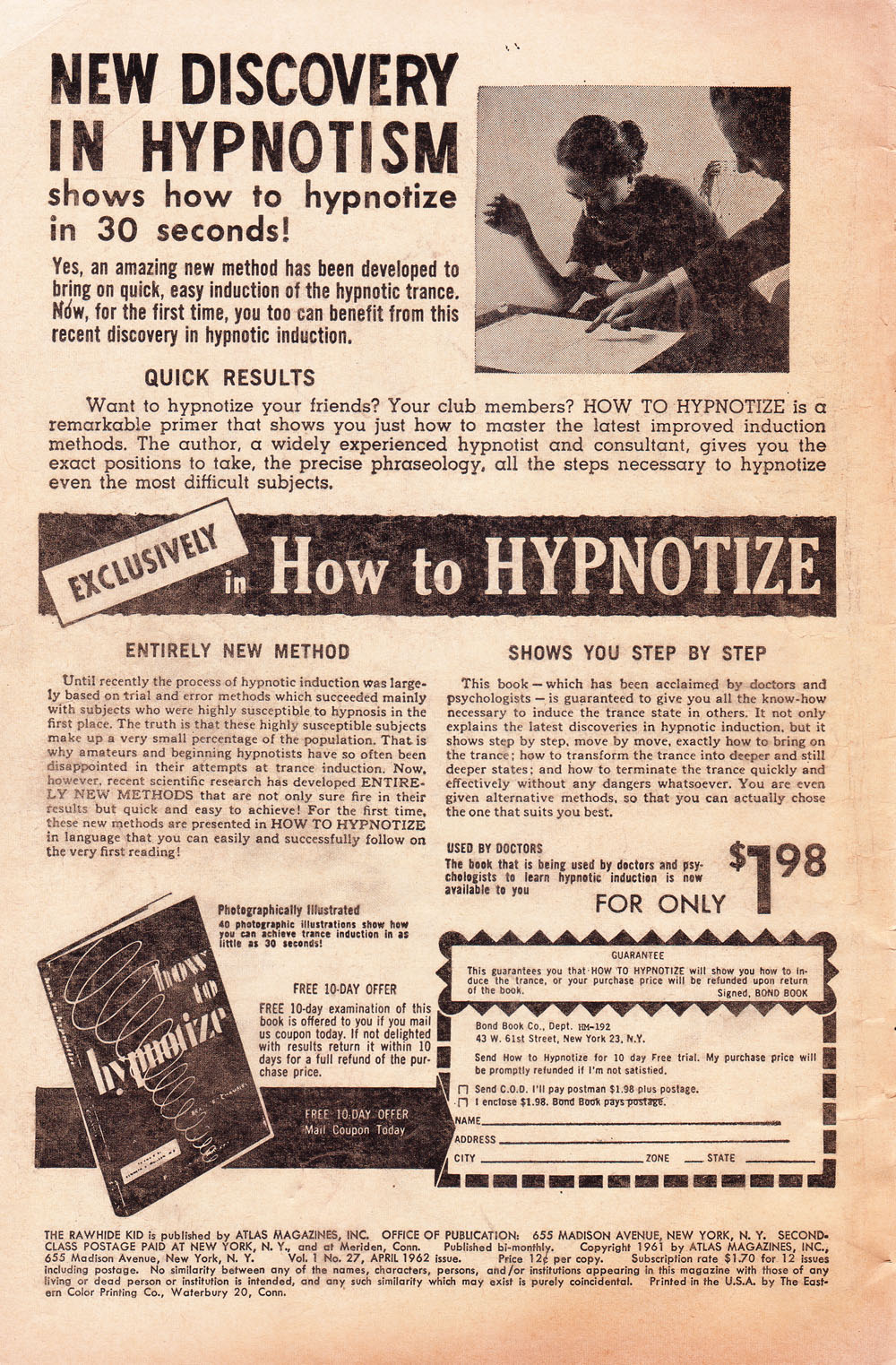 Read online The Rawhide Kid comic -  Issue #27 - 2