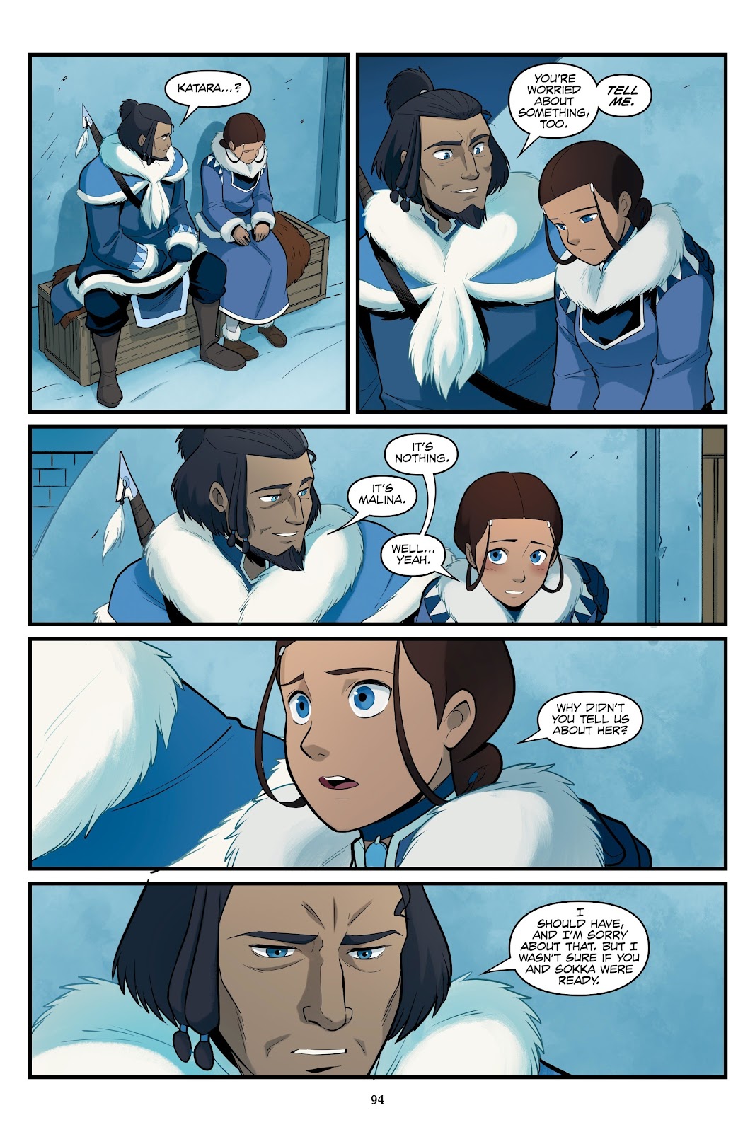 Avatar: The Last Airbender--North and South Omnibus issue TPB (Part 1) - Page 92