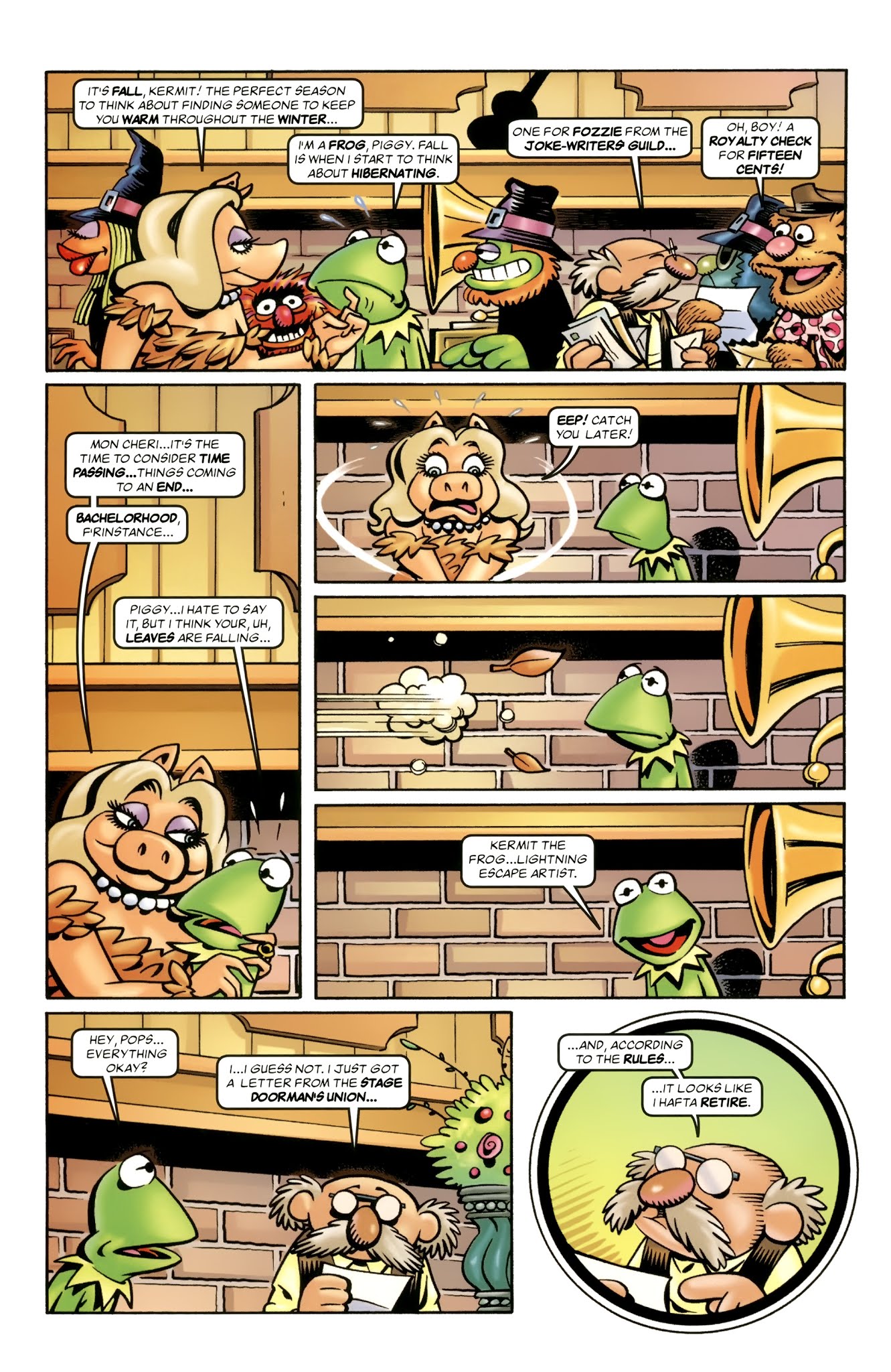 Read online The Muppets: The Four Seasons comic -  Issue #3 - 4