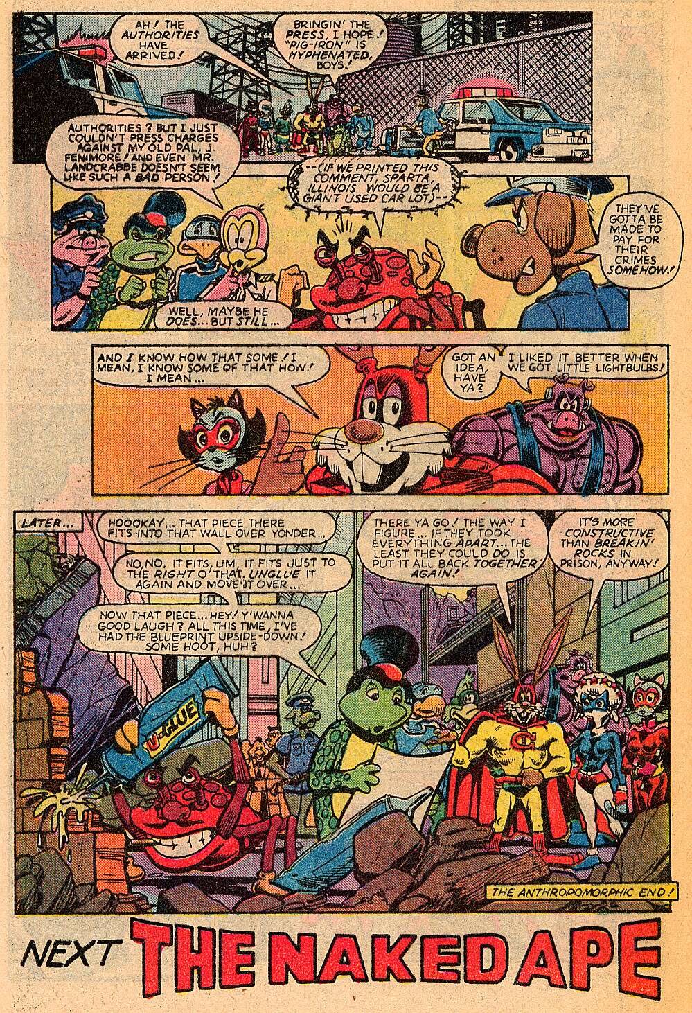 Read online Captain Carrot and His Amazing Zoo Crew! comic -  Issue #19 - 32