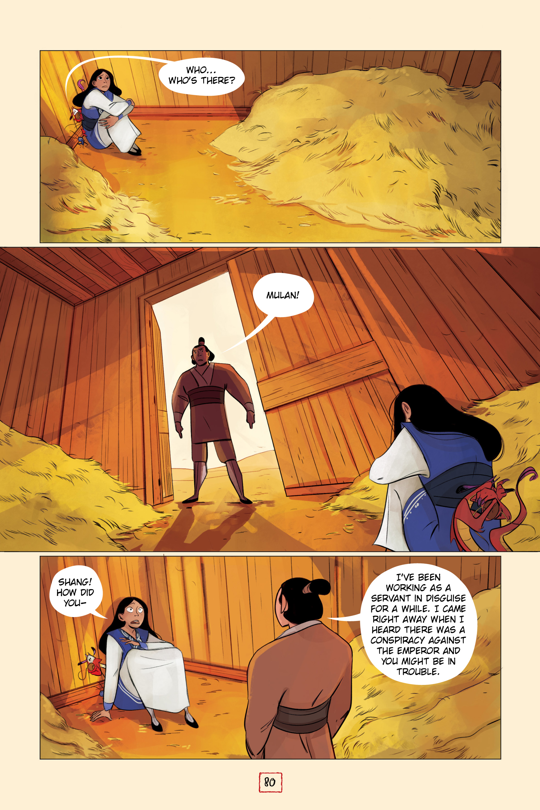 Read online Disney Mulan's Adventure Journal: The Palace of Secrets comic -  Issue # TPB - 79