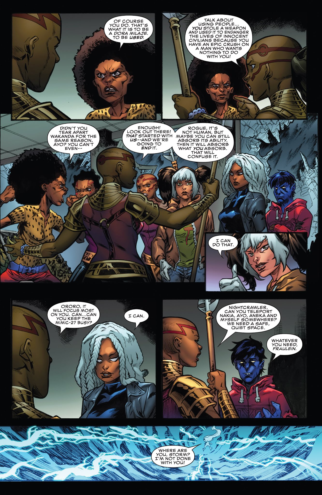 Read online Wakanda Forever: X-Men comic -  Issue # Full - 31