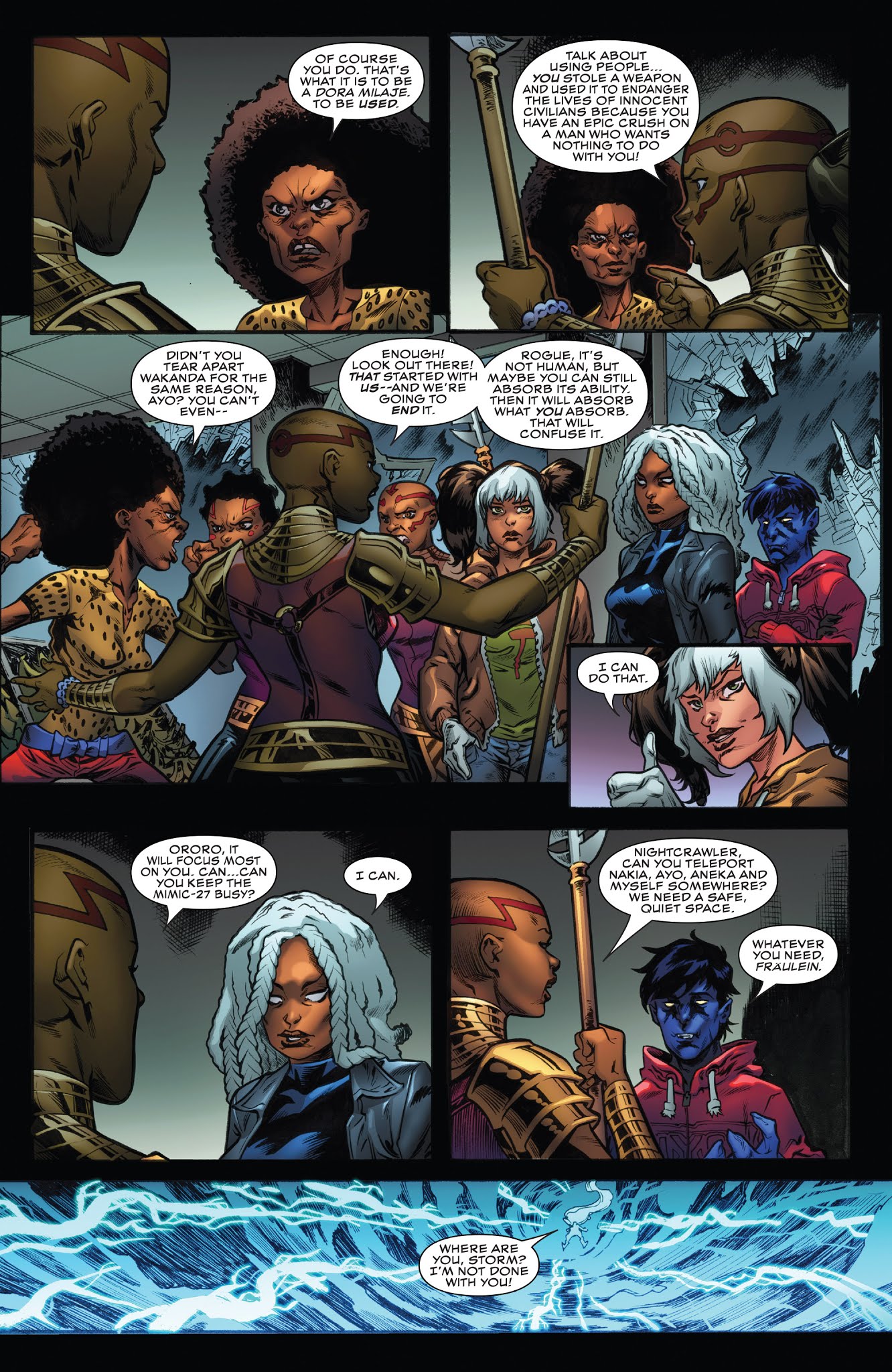 Read online Wakanda Forever: X-Men comic -  Issue # Full - 31