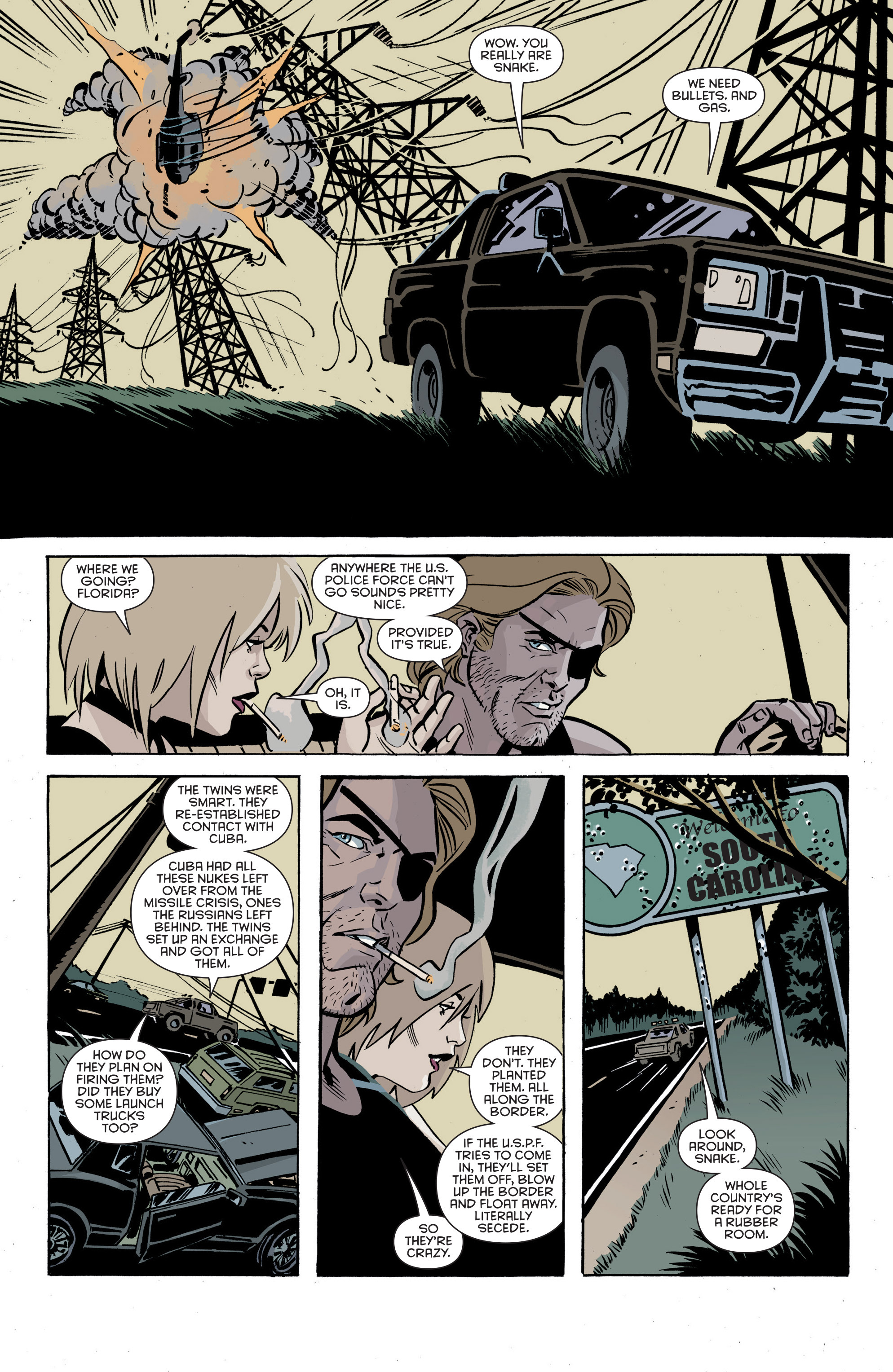 Read online Escape from New York comic -  Issue #1 - 19