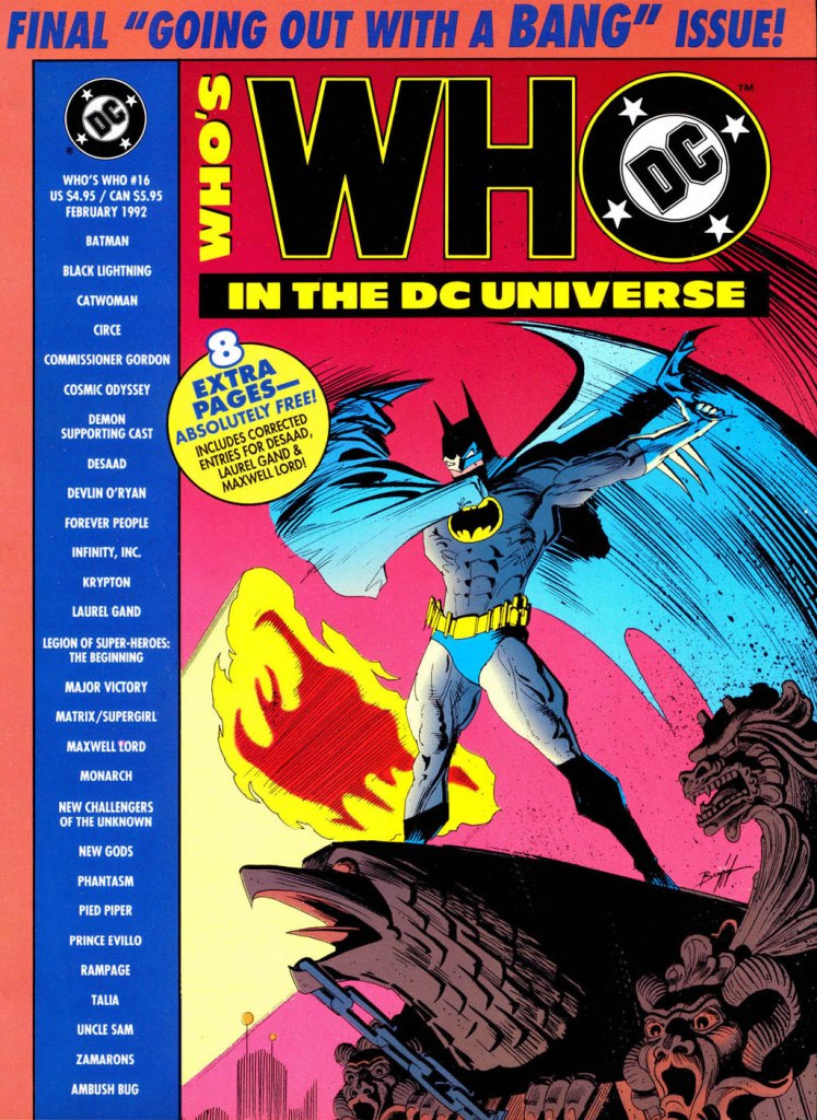 Read online Who's Who in the DC Universe comic -  Issue #16 - 1