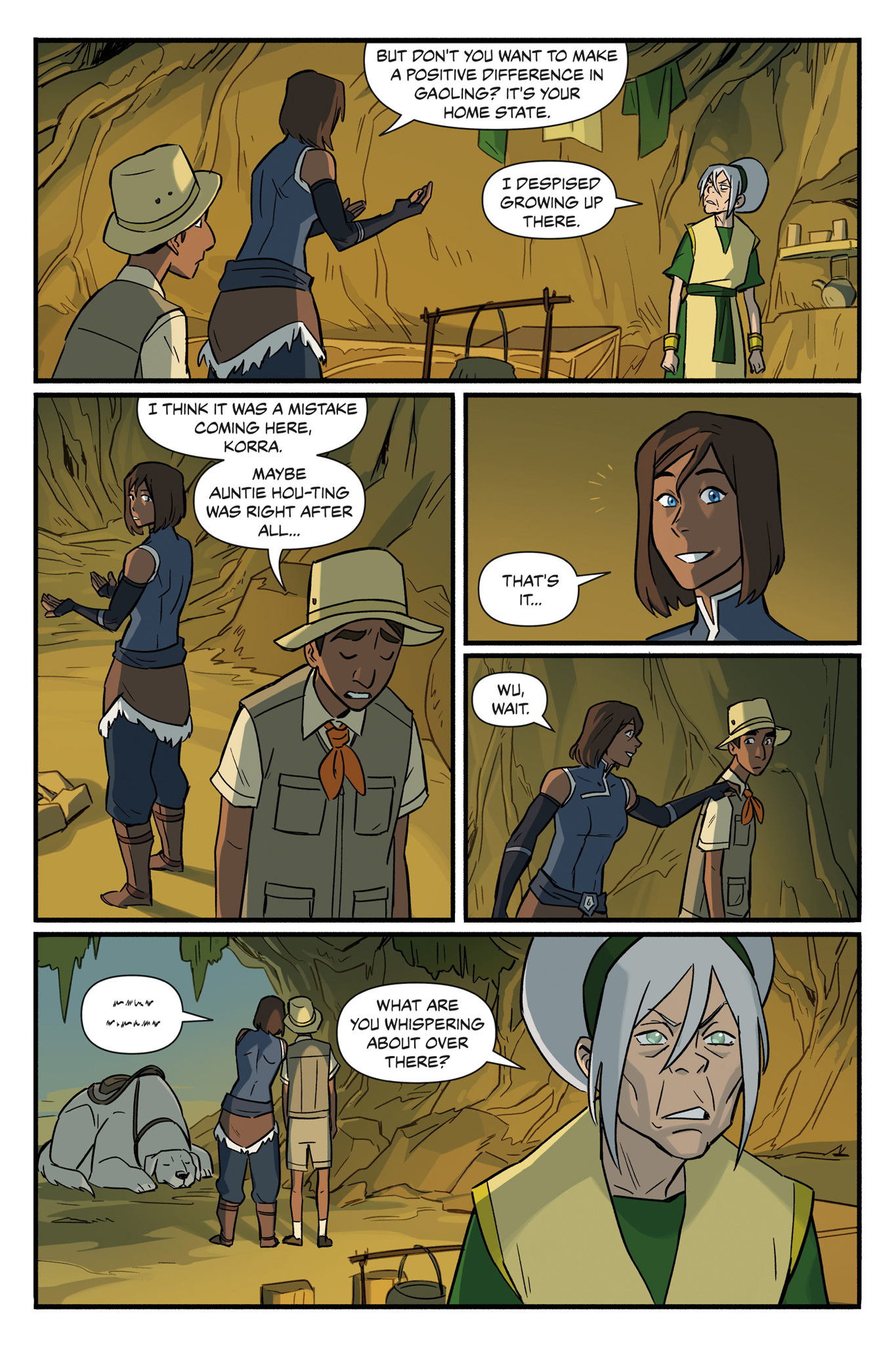 Read online Nickelodeon The Legend of Korra: Ruins of the Empire comic -  Issue # TPB 2 - 41