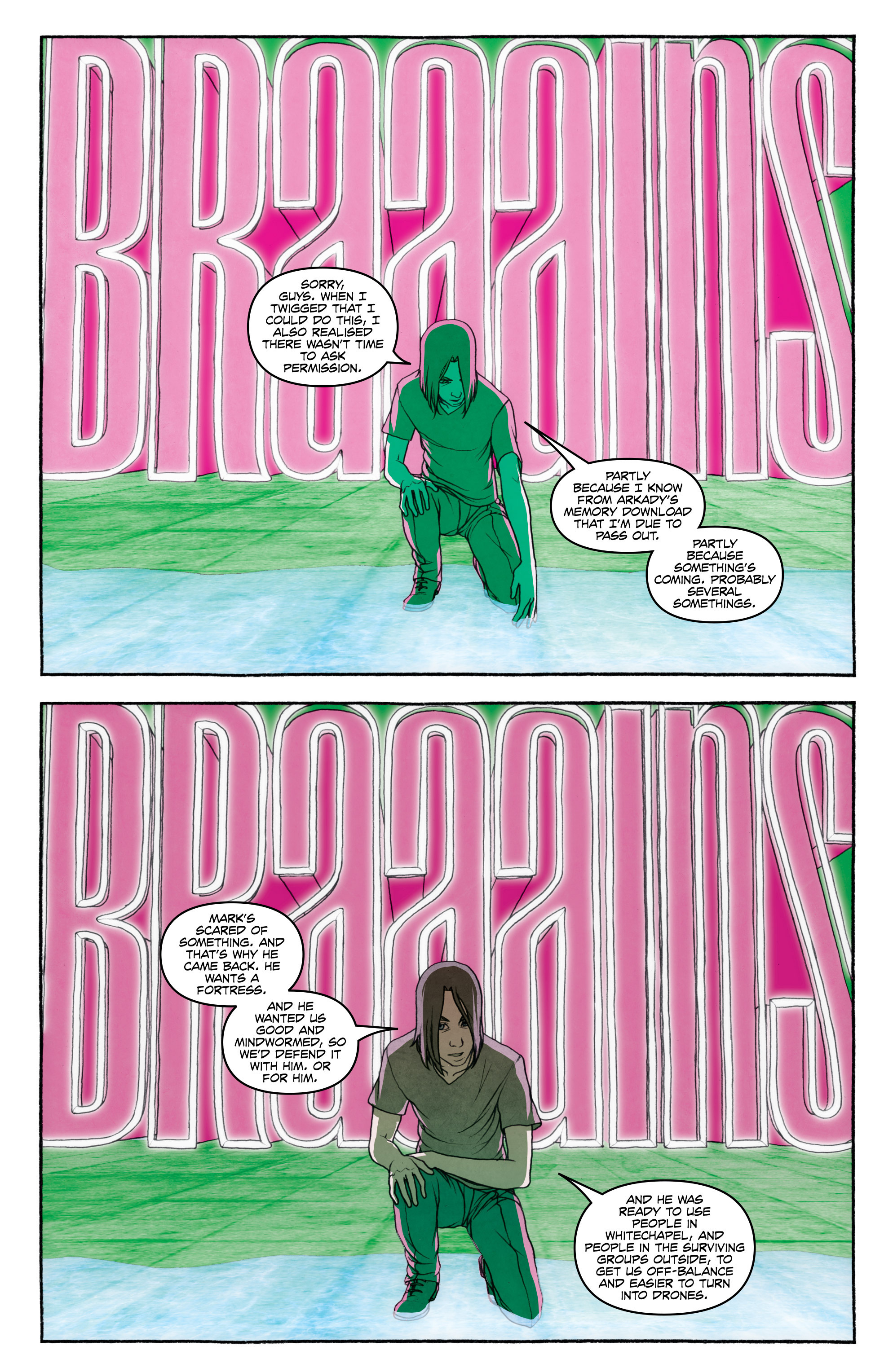 Read online FreakAngels comic -  Issue #5 - 90