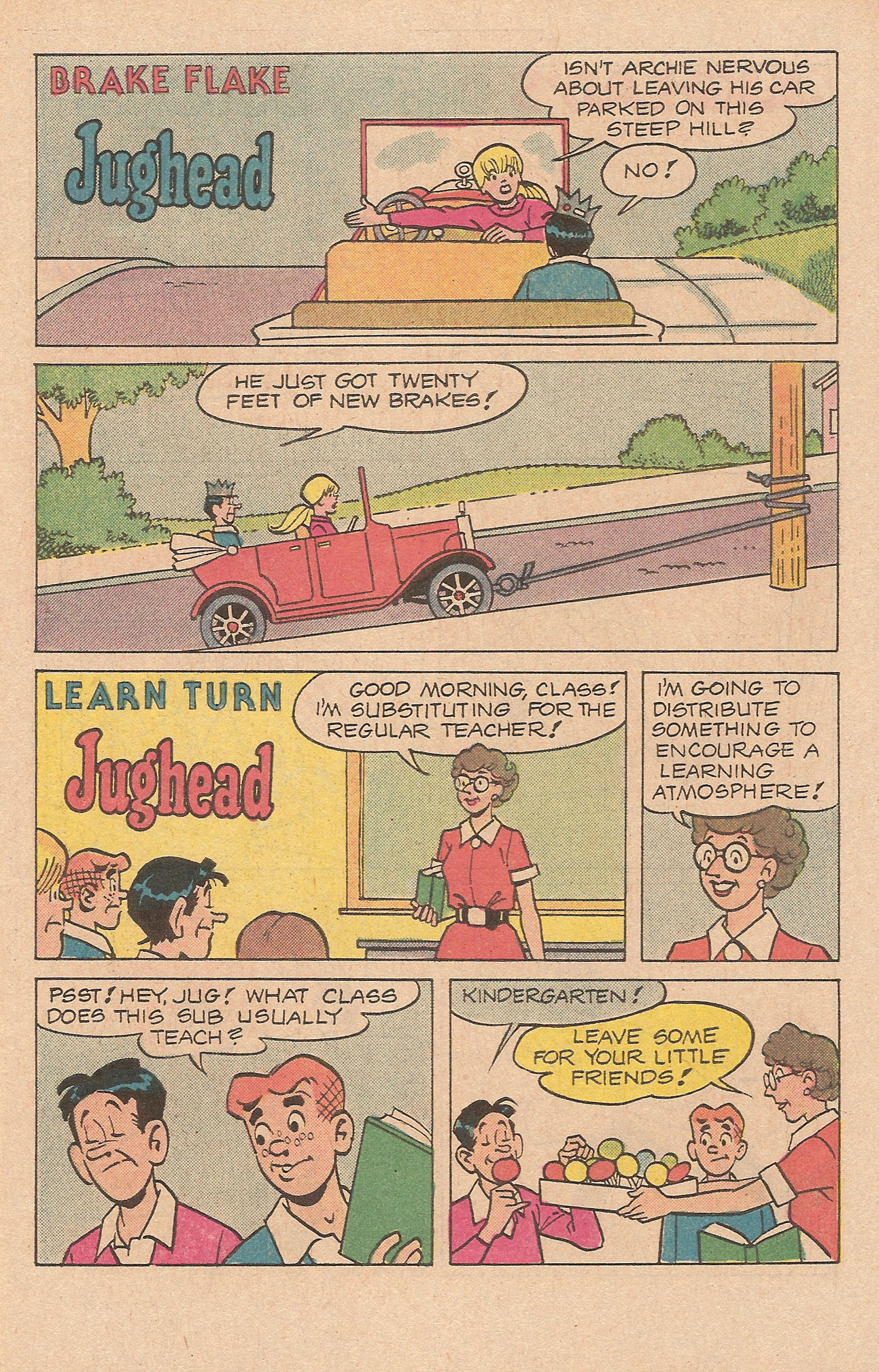 Read online Jughead's Jokes comic -  Issue #75 - 7