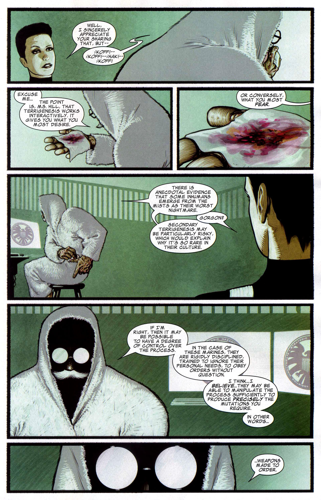 Read online Silent War comic -  Issue #4 - 16