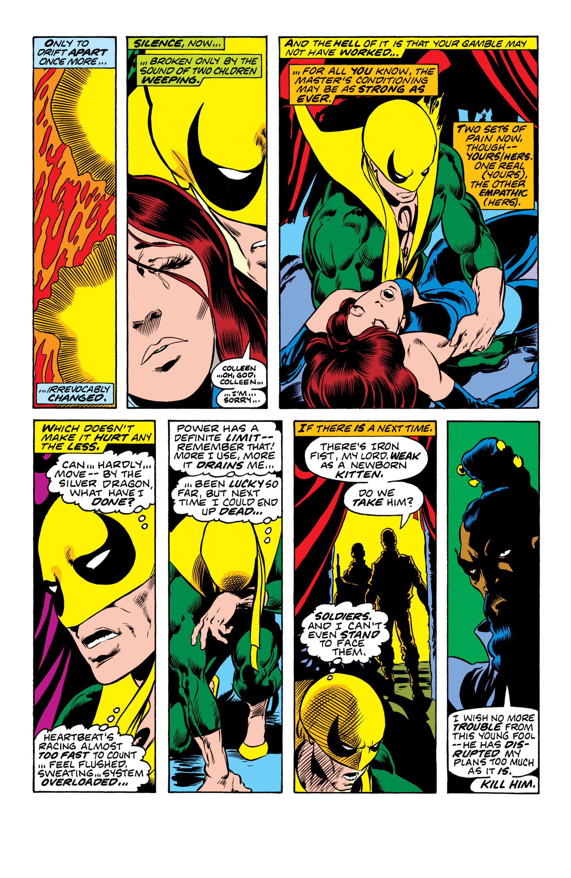 Read online Iron Fist (1975) comic -  Issue #6 - 16