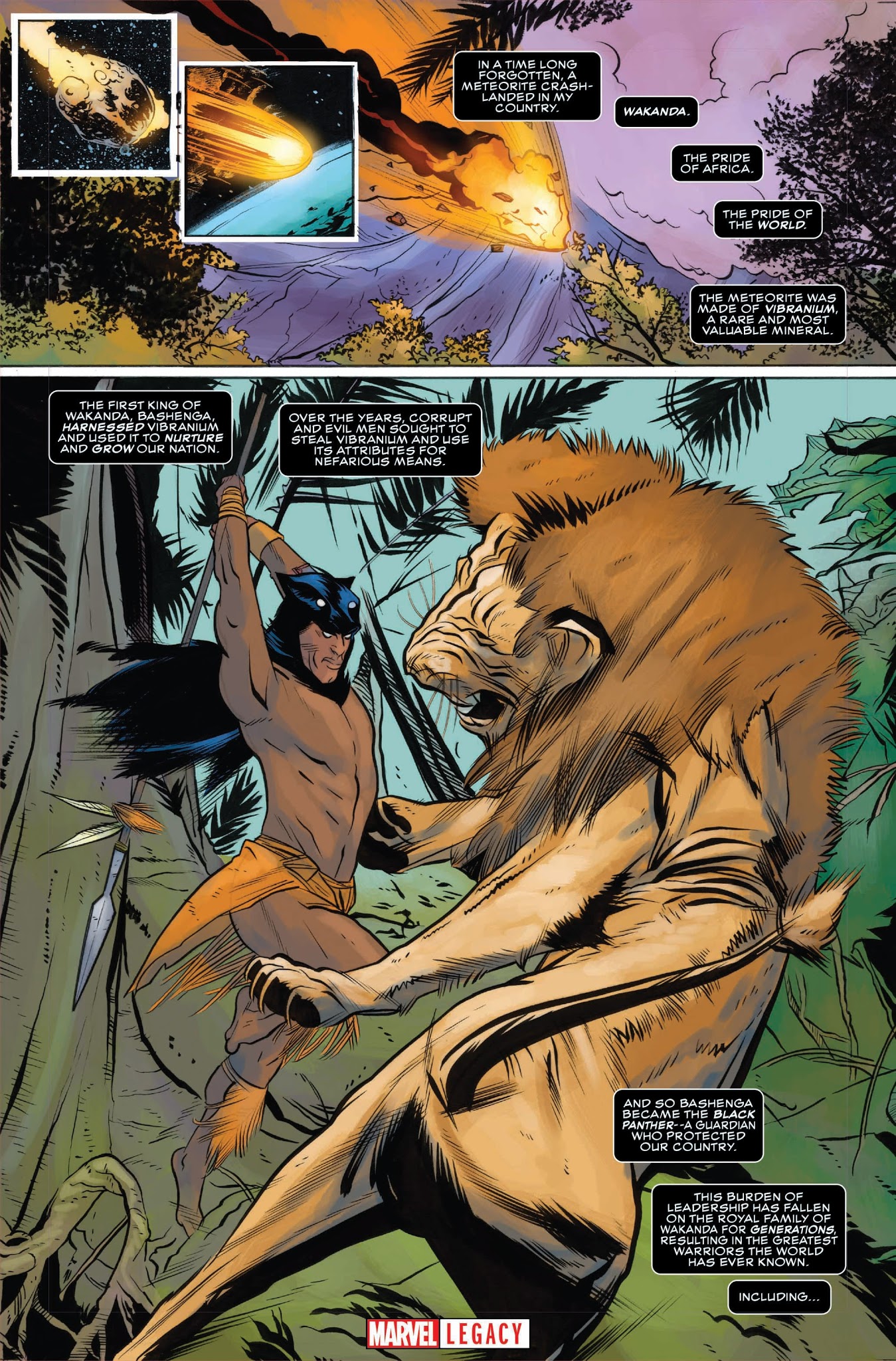 Read online Black Panther (2016) comic -  Issue # _Marvel Legacy Primer Pages - 2