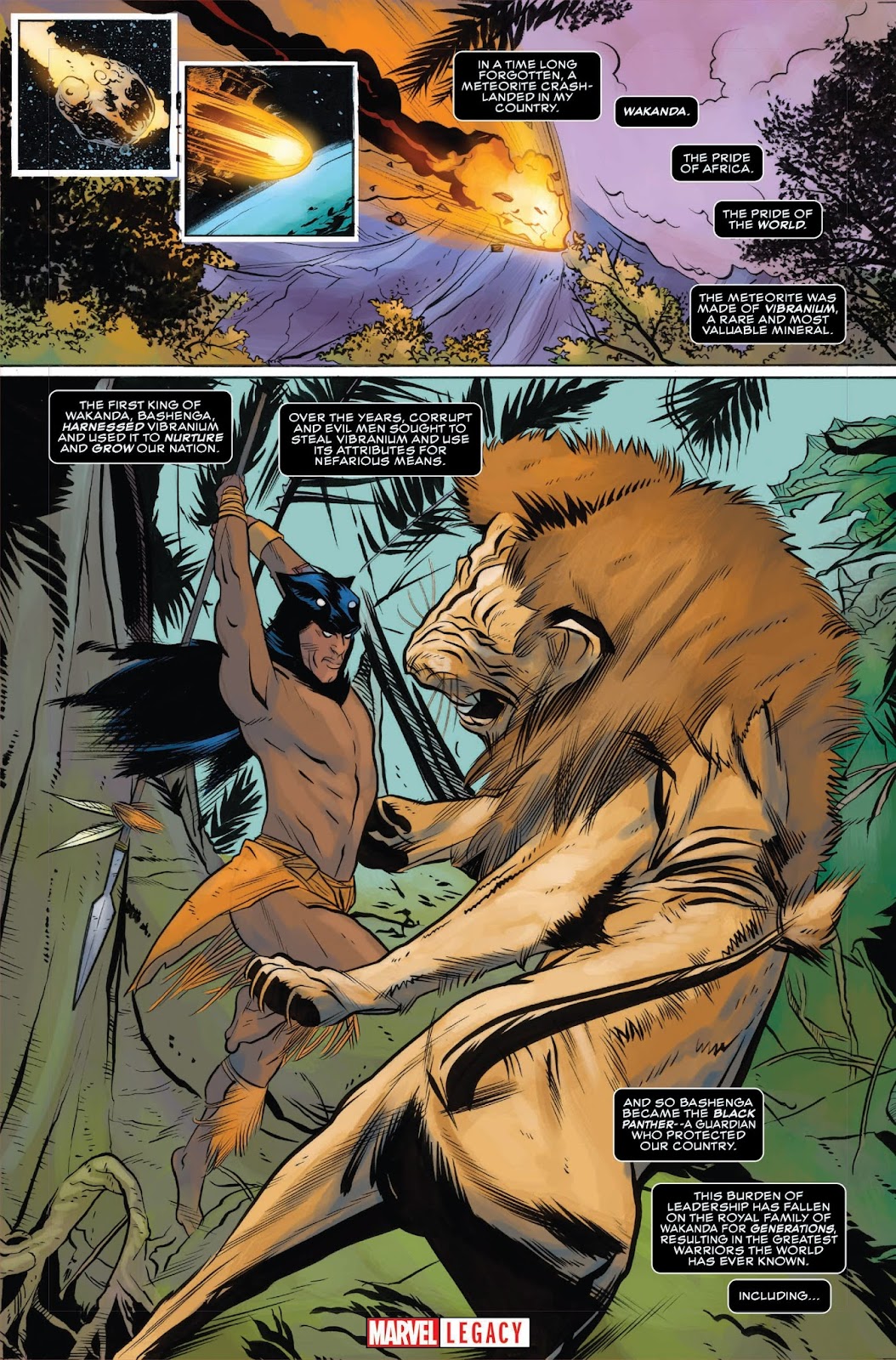 Black Panther (2016) issue Marvel Legacy Primer Pages - Page 2