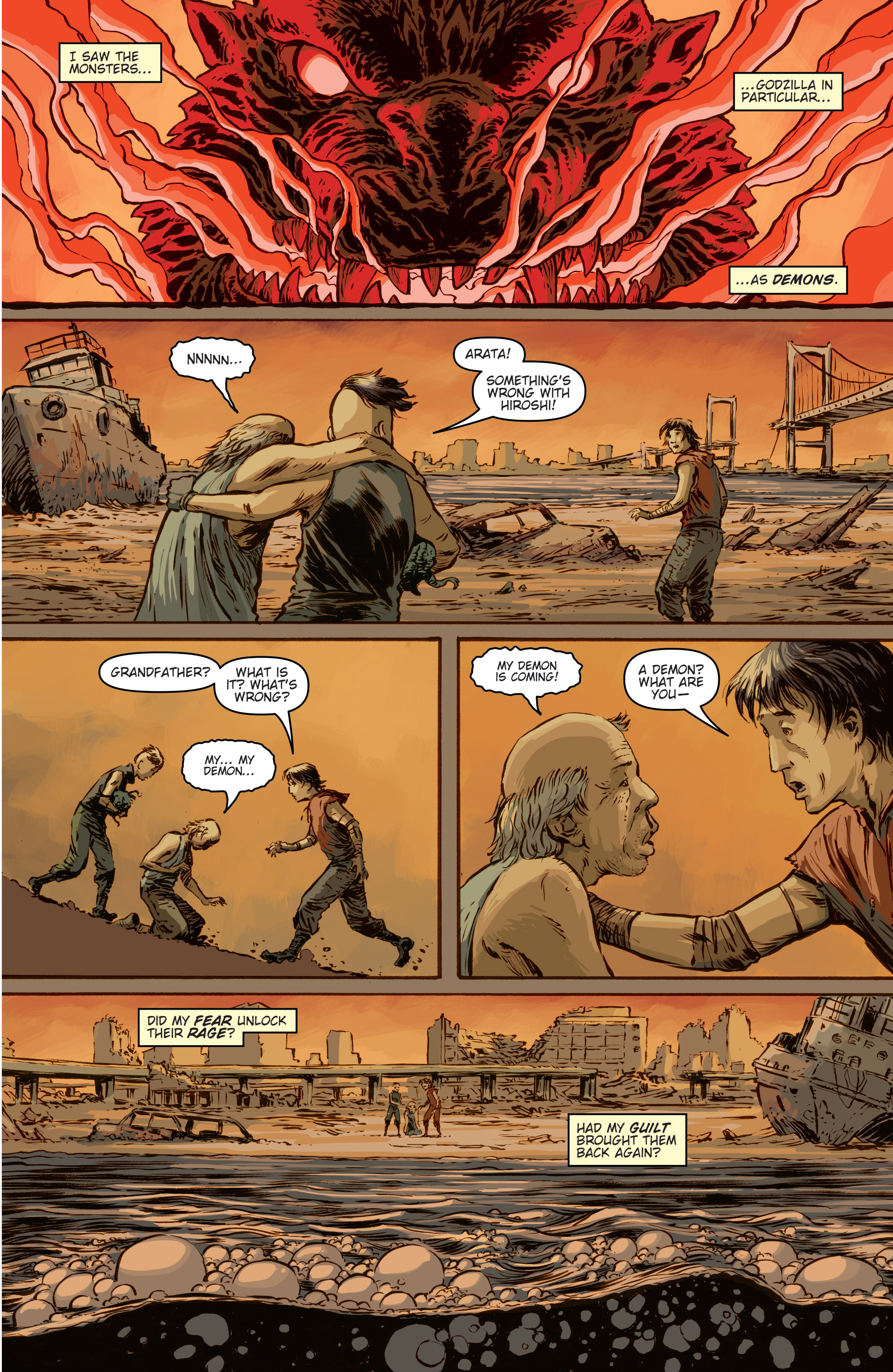 Read online Godzilla: Cataclysm comic -  Issue #4 - 20