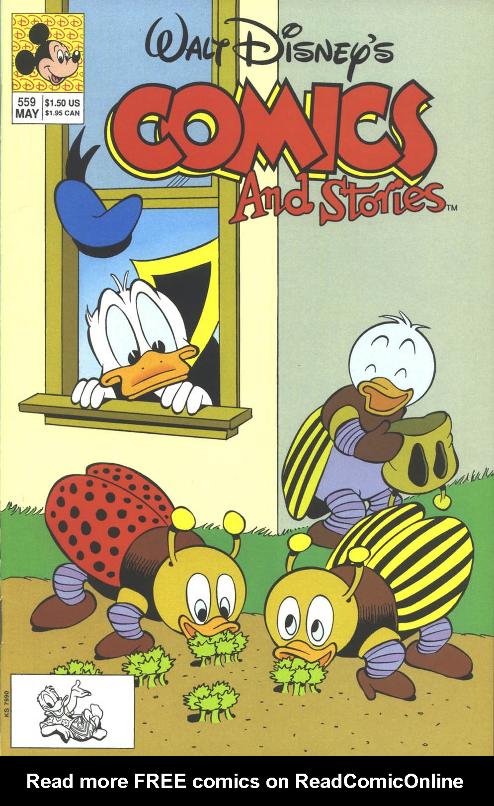 Read online Walt Disney's Comics and Stories comic -  Issue #559 - 1