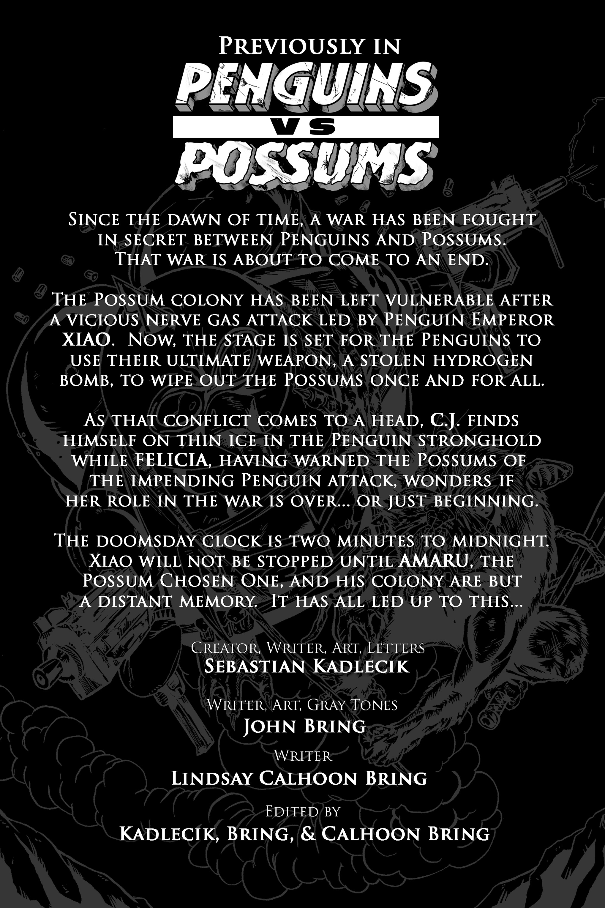 Read online Penguins vs. Possums comic -  Issue #8 - 3