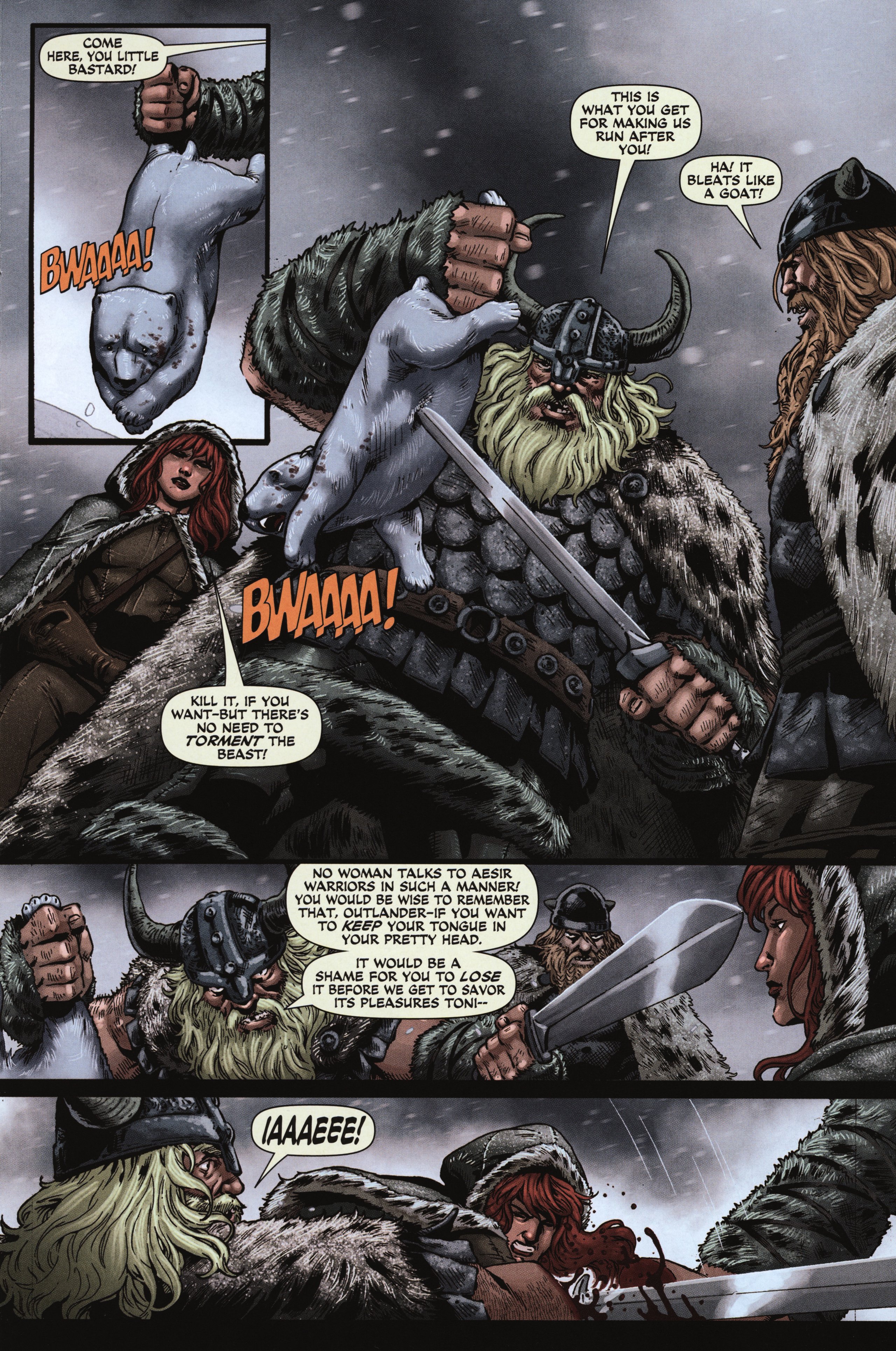 Read online Red Sonja: Berserker comic -  Issue # Full - 5