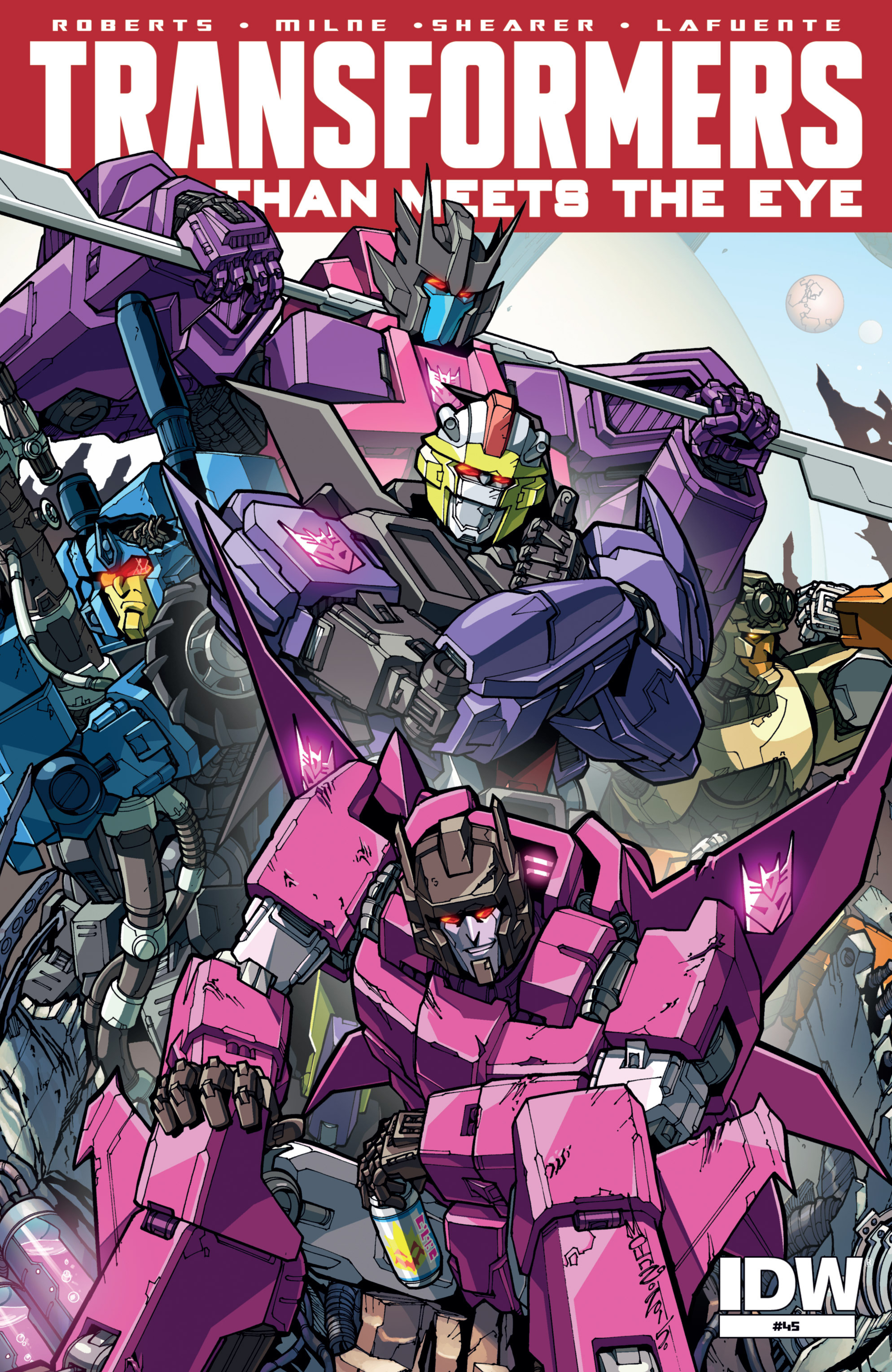 Read online The Transformers: More Than Meets The Eye comic -  Issue #45 - 1