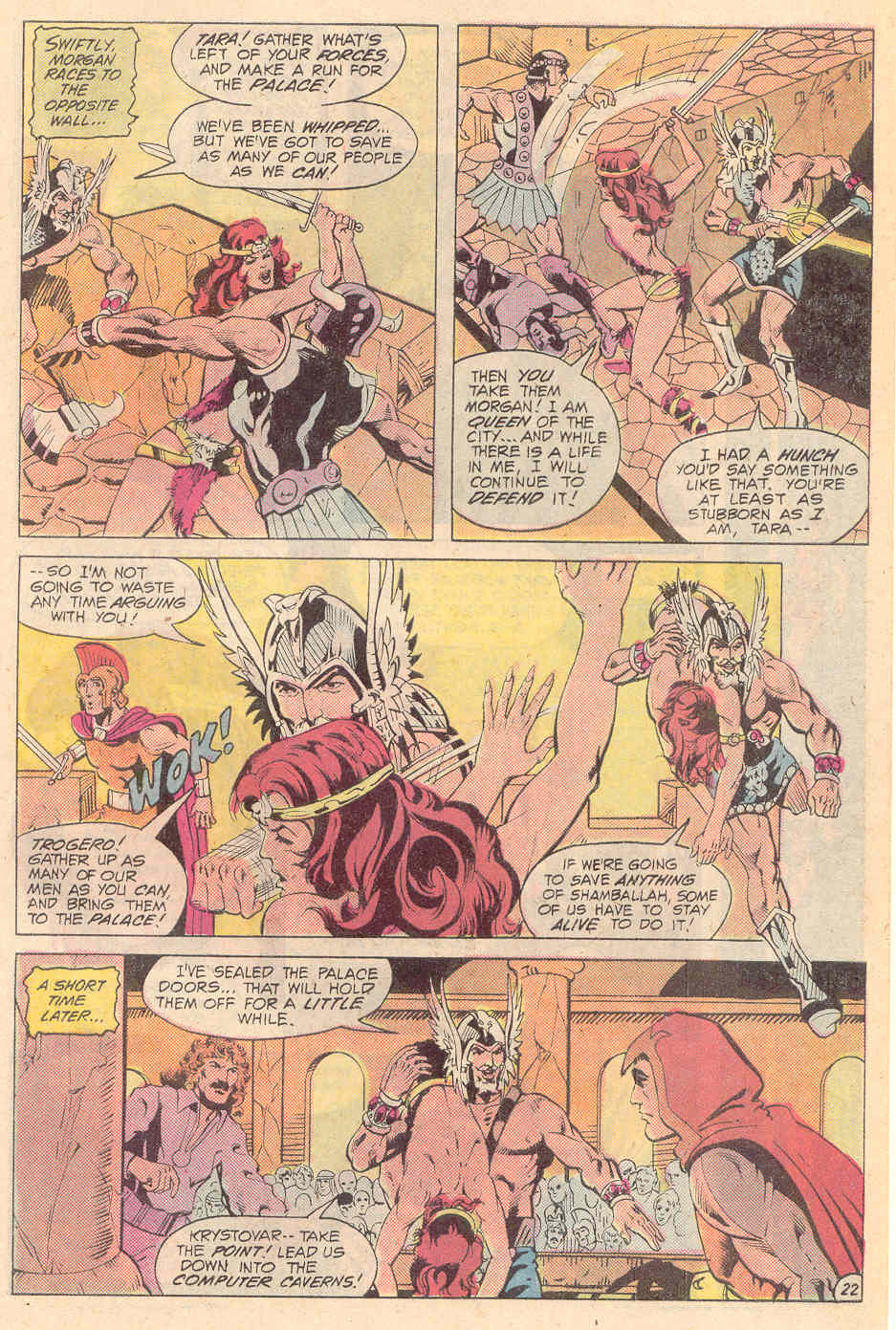 Read online Warlord (1976) comic -  Issue #75 - 22