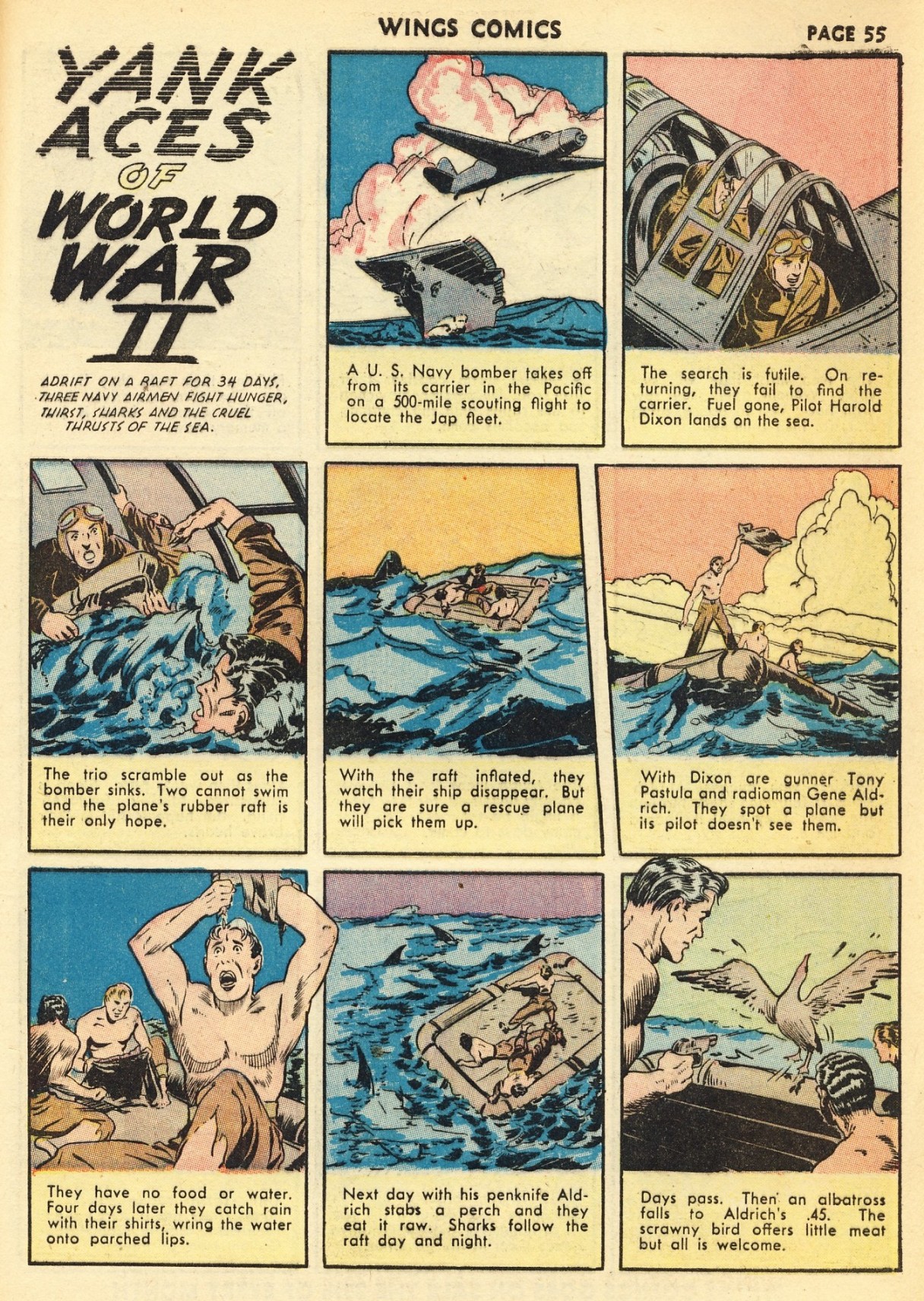 Read online Wings Comics comic -  Issue #23 - 57