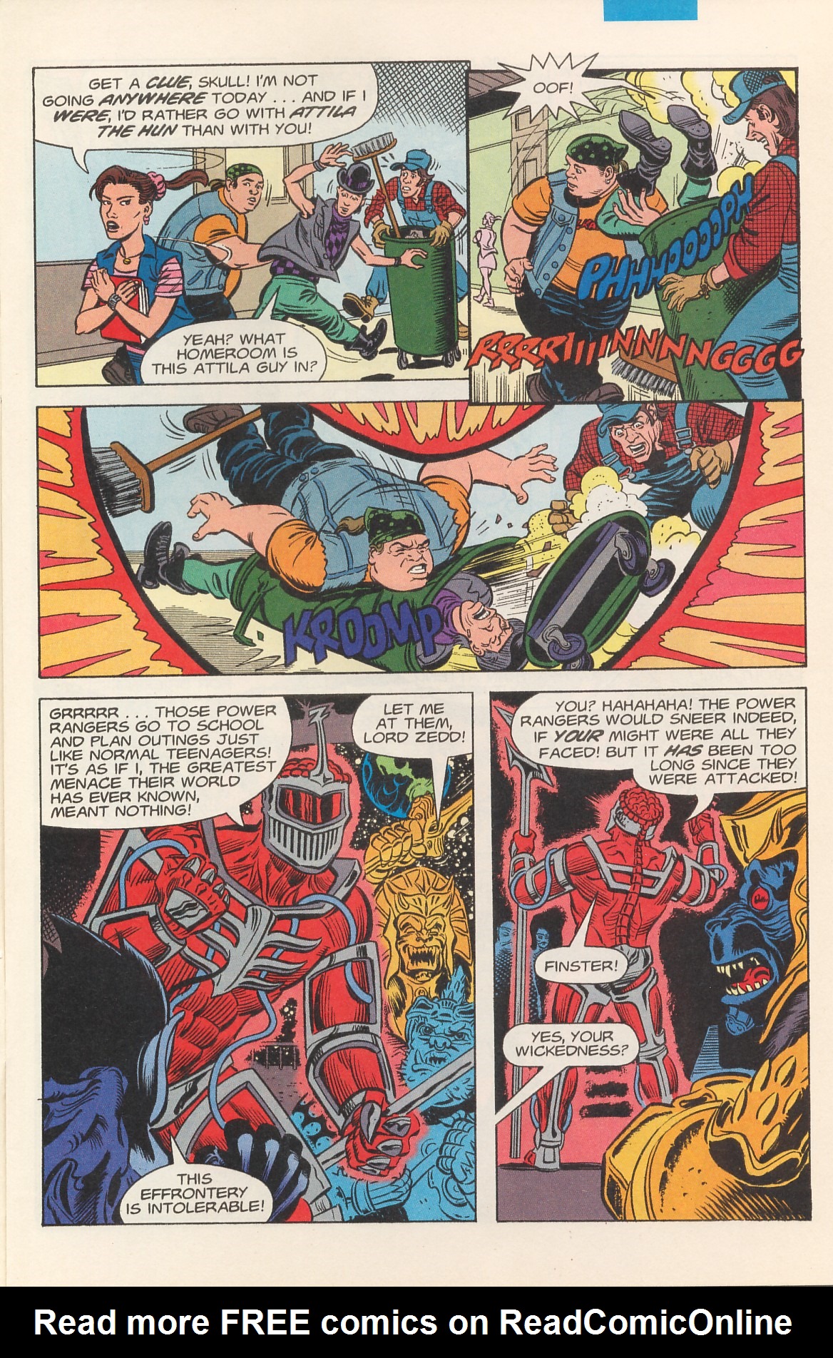 Read online Saban's Mighty Morphin Power Rangers (1994) comic -  Issue #5 - 5