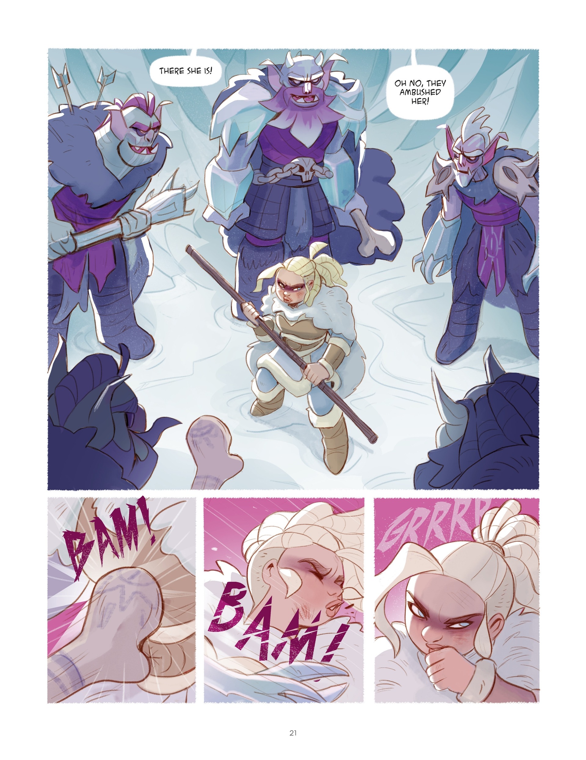 Read online The Unicorn Legacy: Call of the Goddess comic -  Issue # TPB - 20