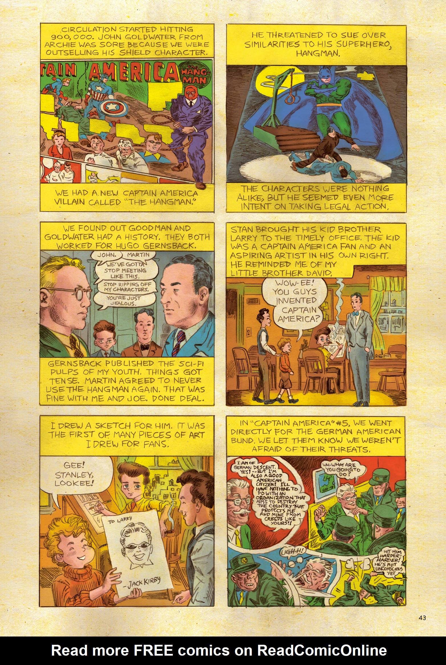 Read online Jack Kirby: The Epic Life of the King of Comics comic -  Issue # TPB (Part 1) - 50
