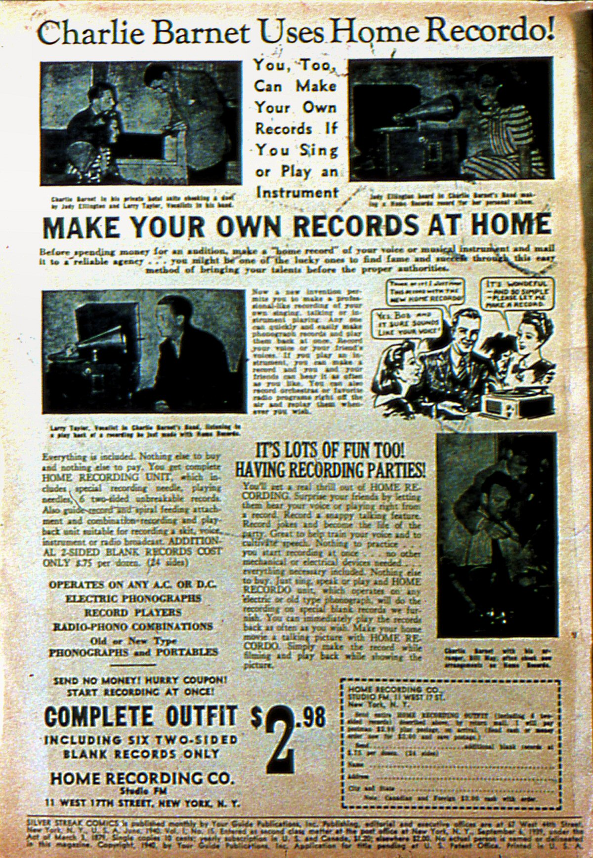 Read online Silver Streak Comics comic -  Issue #5 - 3