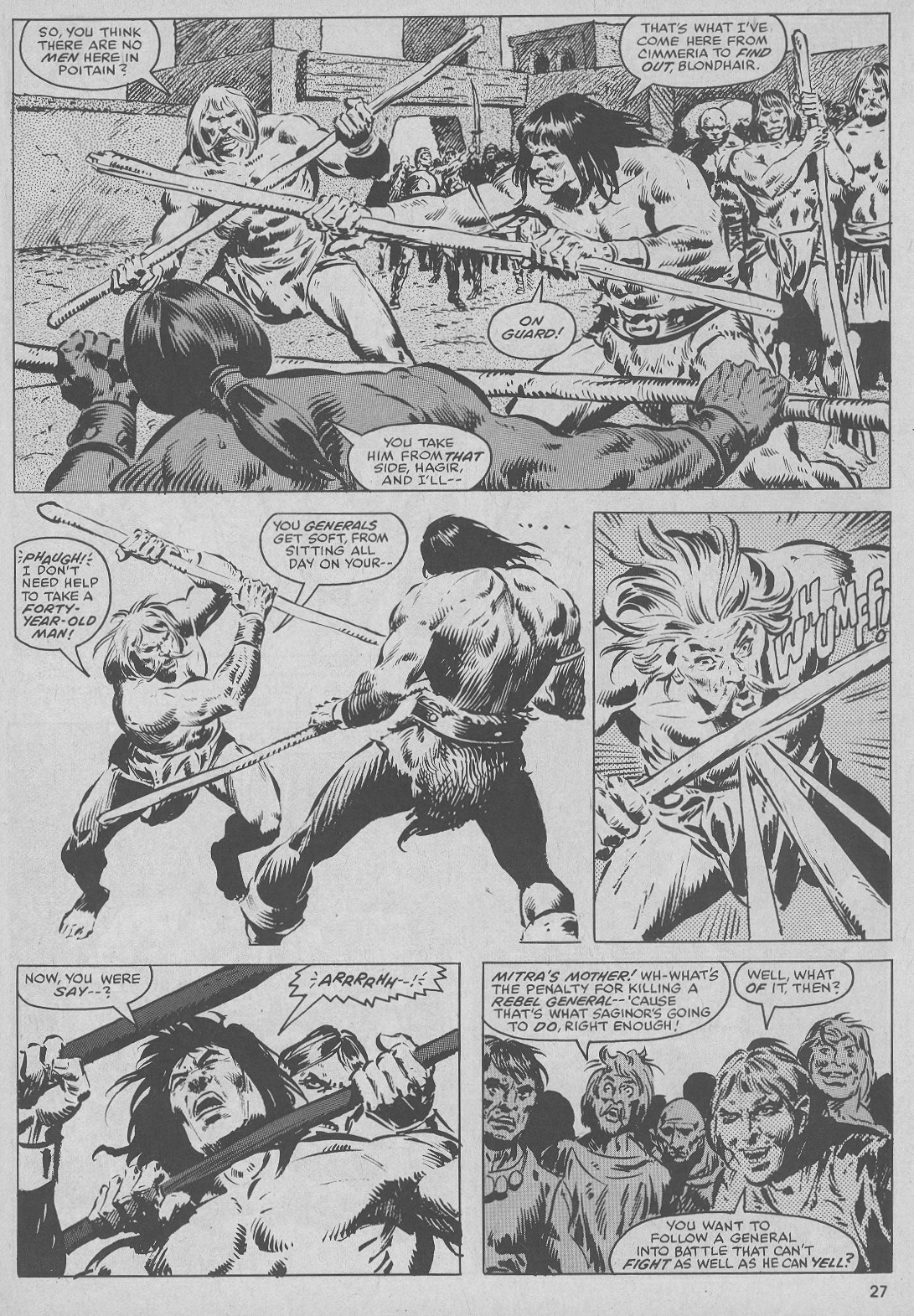 Read online The Savage Sword Of Conan comic -  Issue #51 - 27