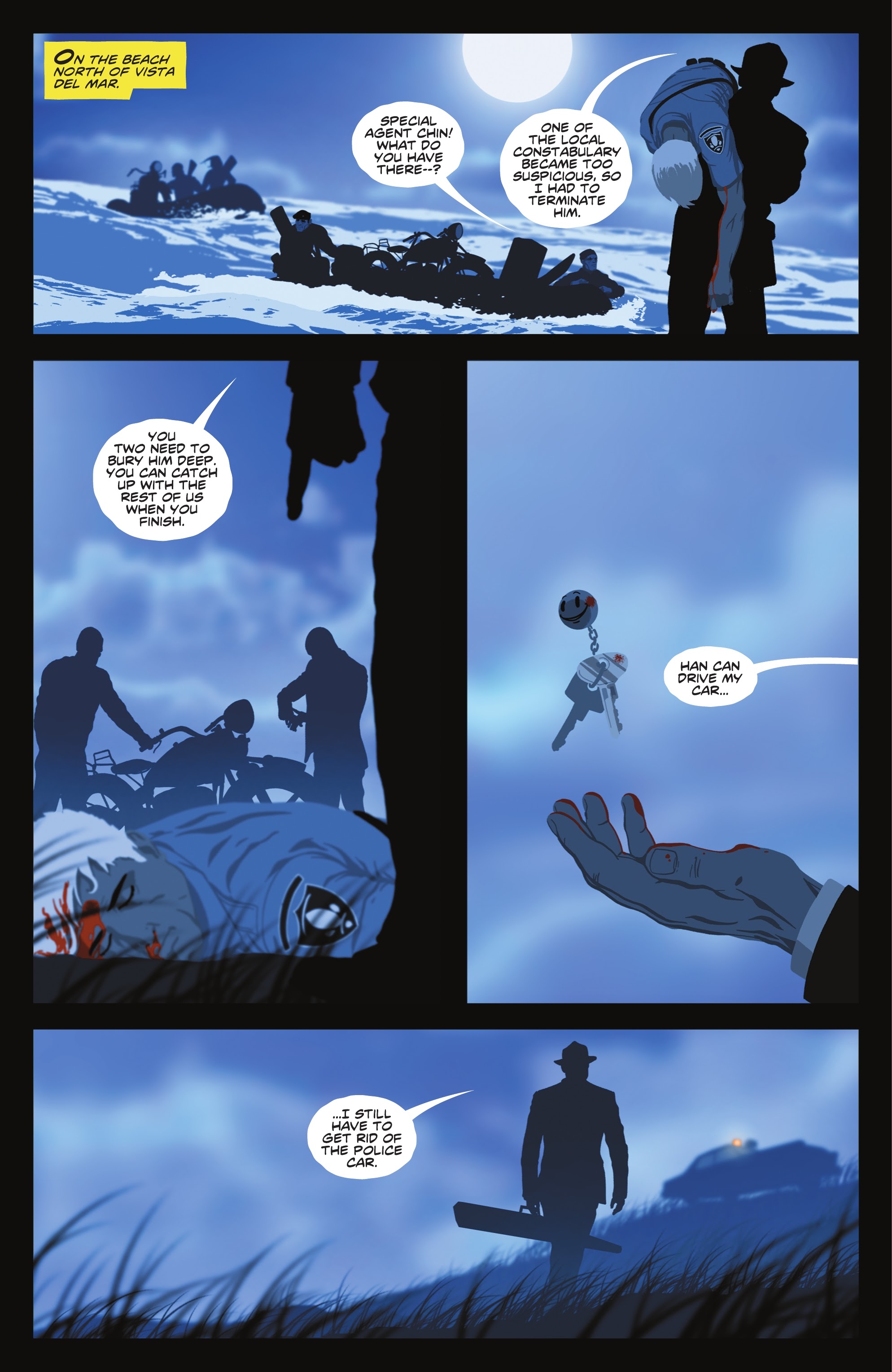 Read online Spy Hunter & Paper Boy comic -  Issue #5 - 19