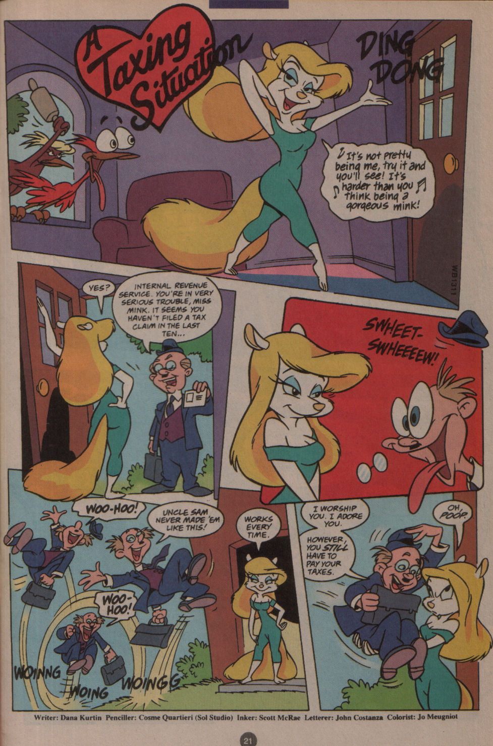Read online Animaniacs comic -  Issue #25 - 16