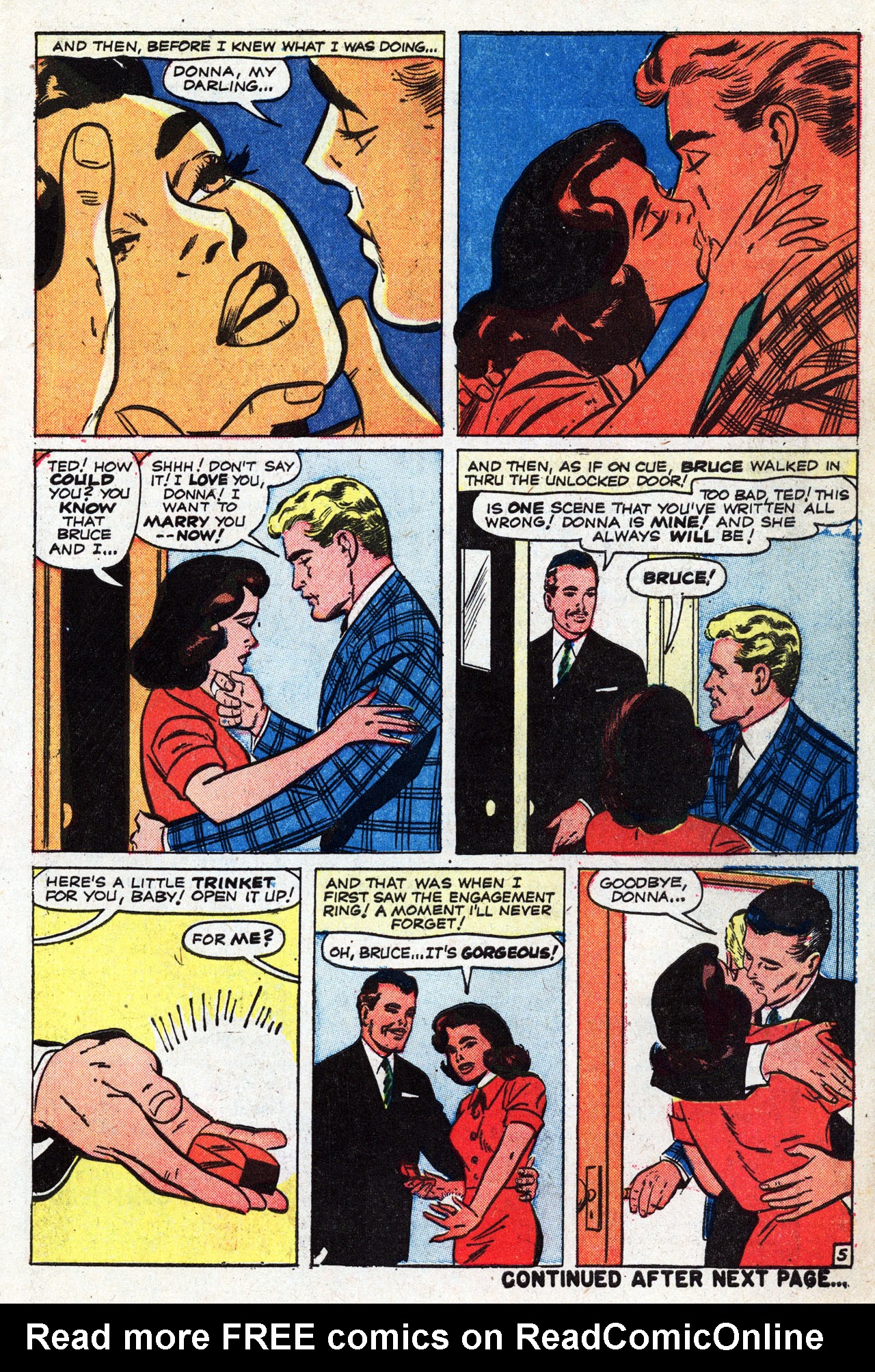 Read online Love Romances comic -  Issue #95 - 7