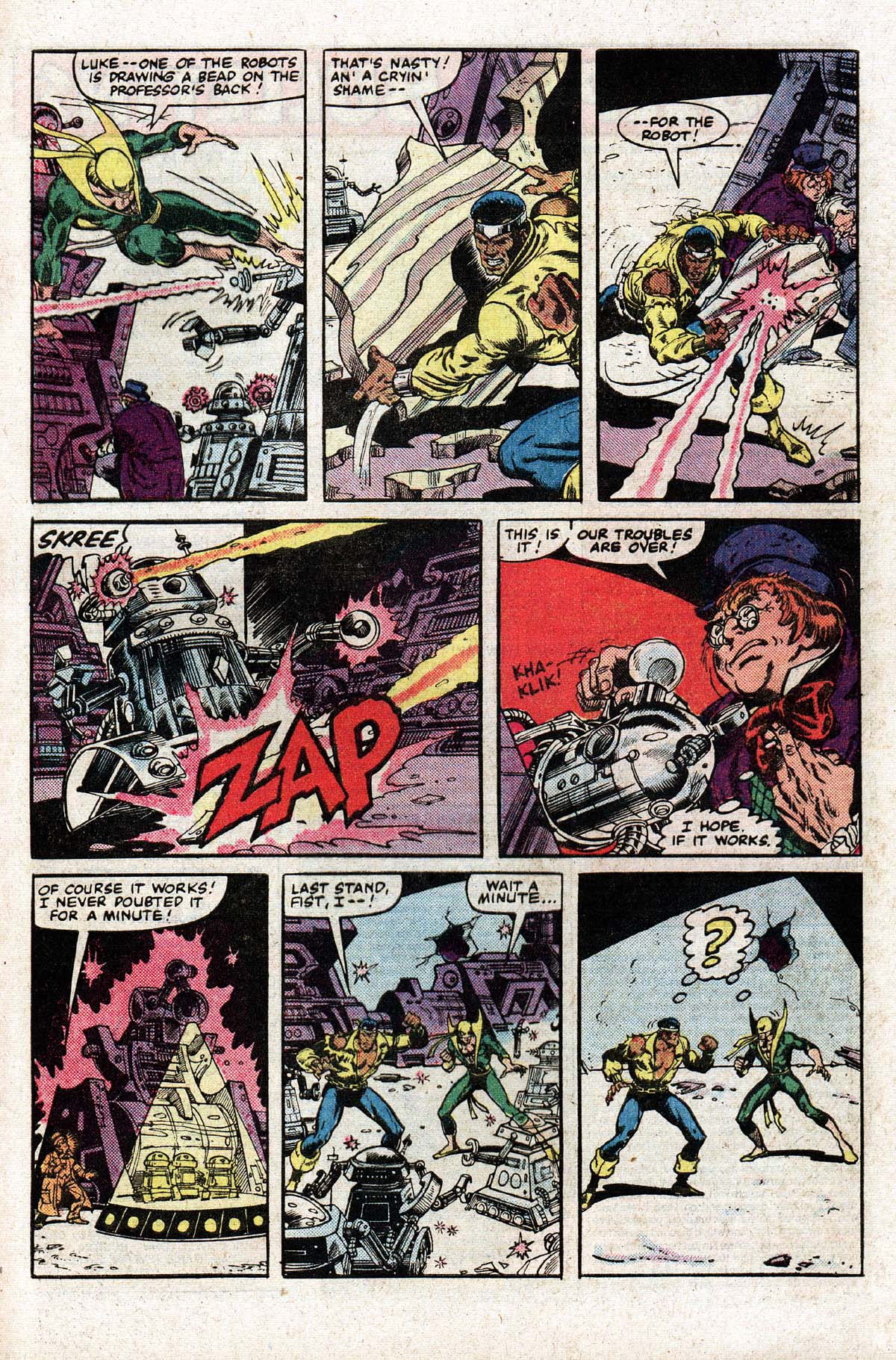 Read online Power Man and Iron Fist (1978) comic -  Issue #79 - 25