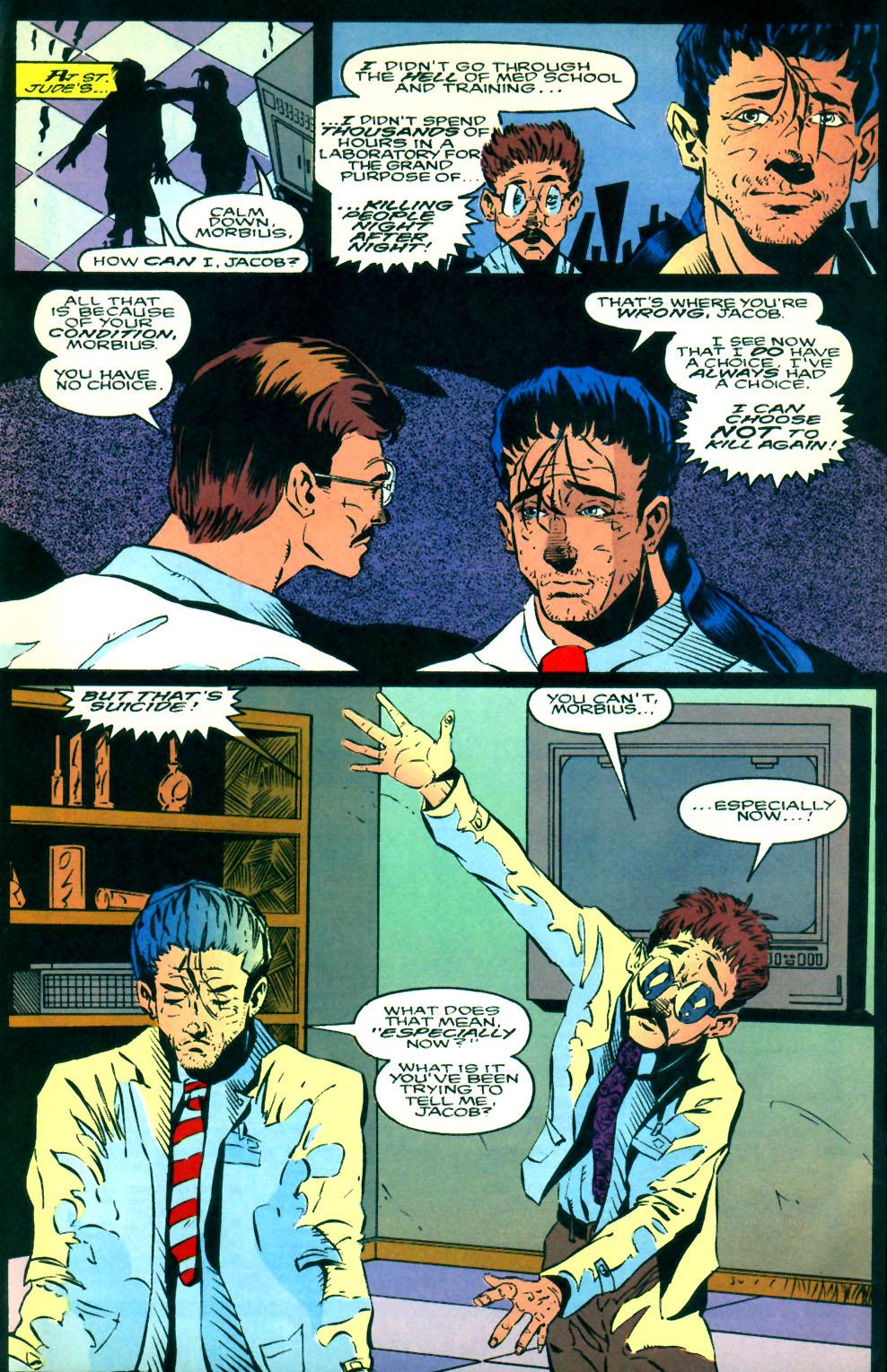 Read online Morbius: The Living Vampire (1992) comic -  Issue #27 - 20