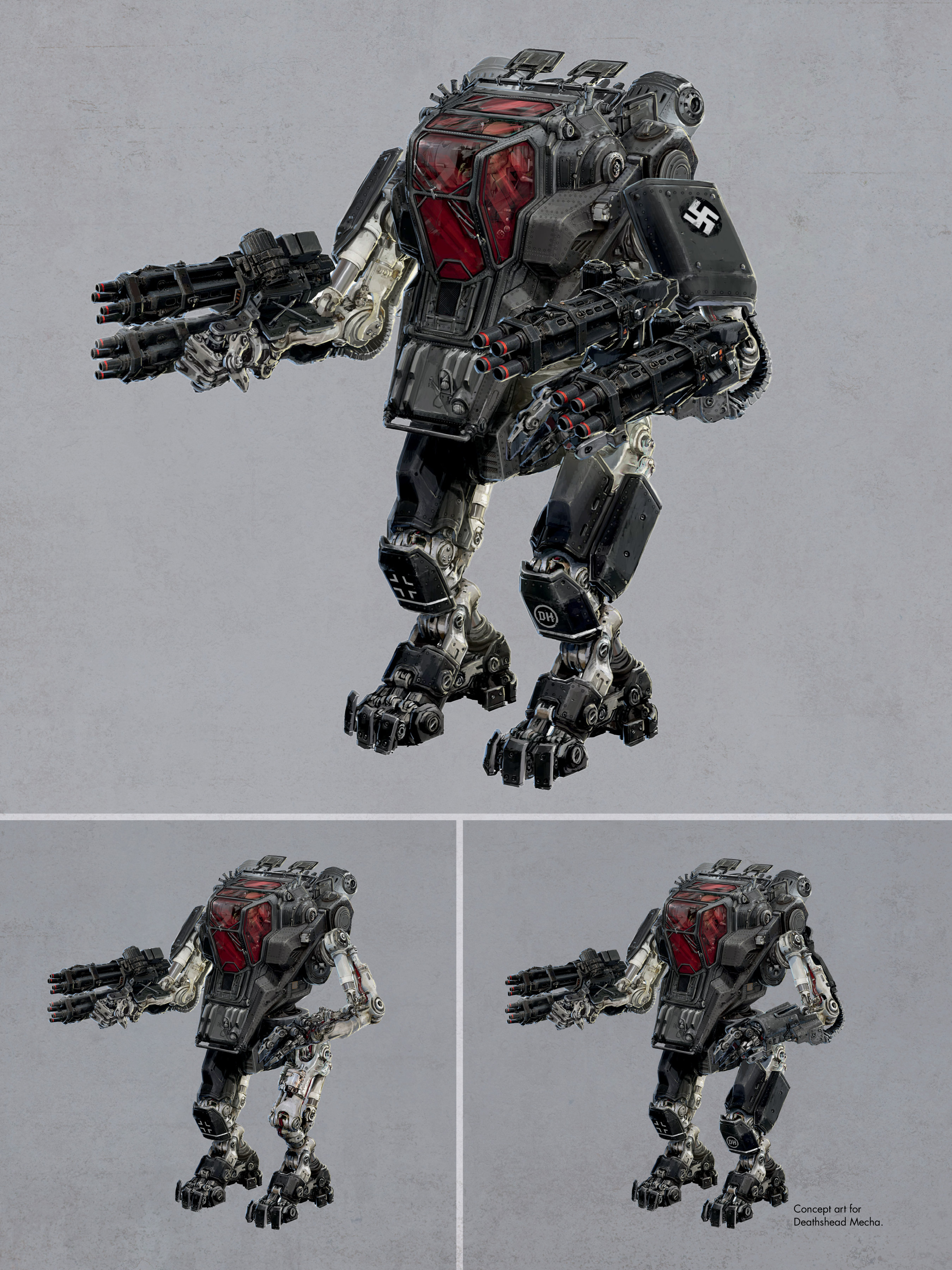Read online The Art of Wolfenstein: The New Order comic -  Issue # TPB (Part 2) - 76