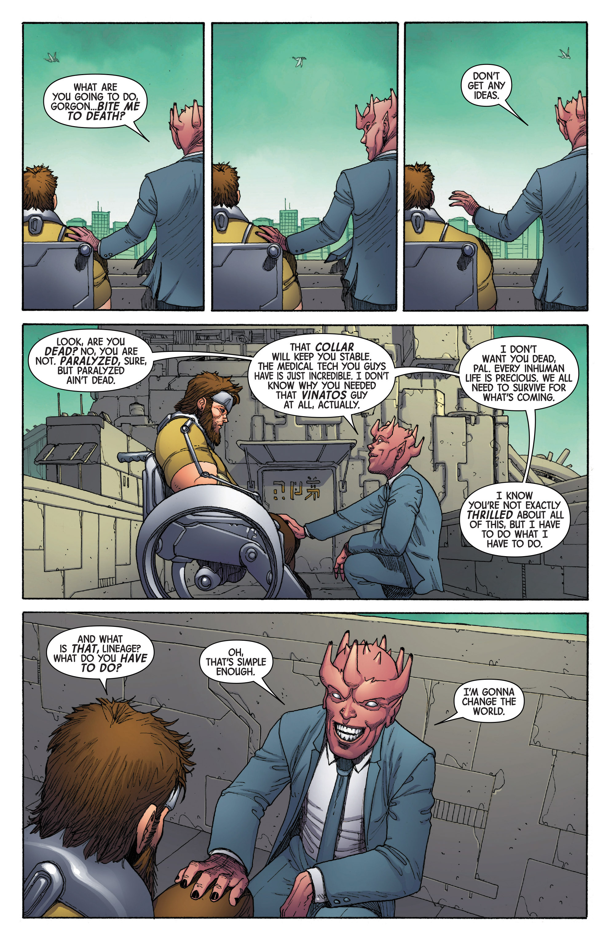 Read online Inhuman (2014) comic -  Issue #14 - 9