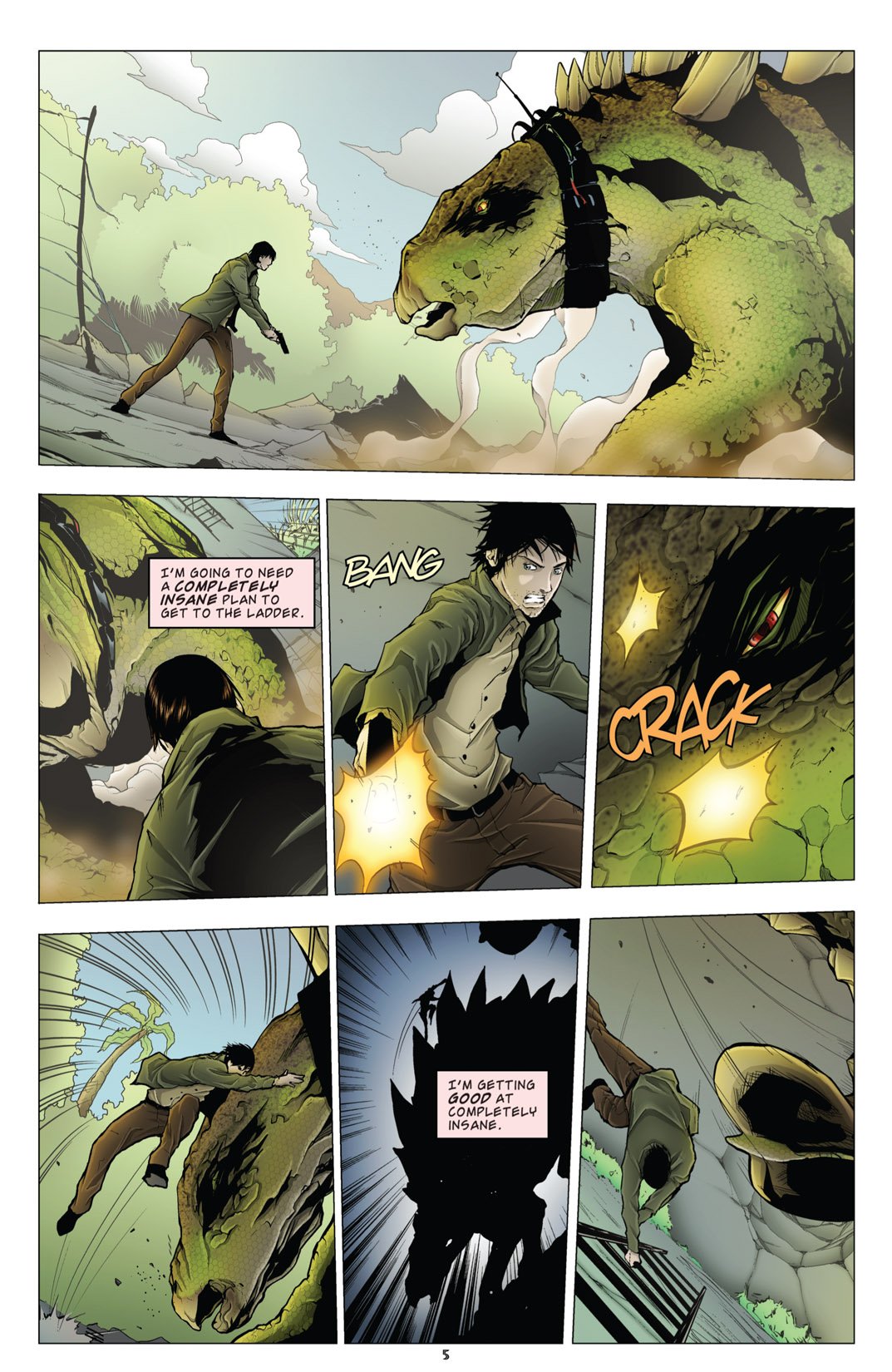 Read online Jurassic Park: Dangerous Games comic -  Issue #5 - 8