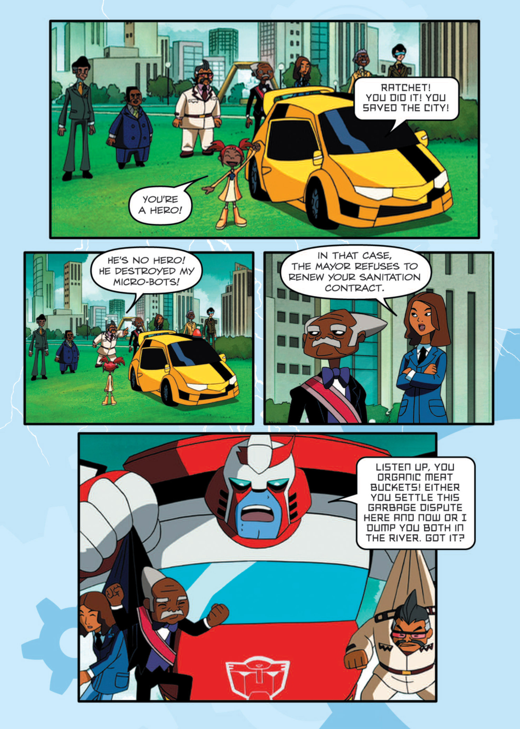 Read online Transformers Animated comic -  Issue #9 - 73
