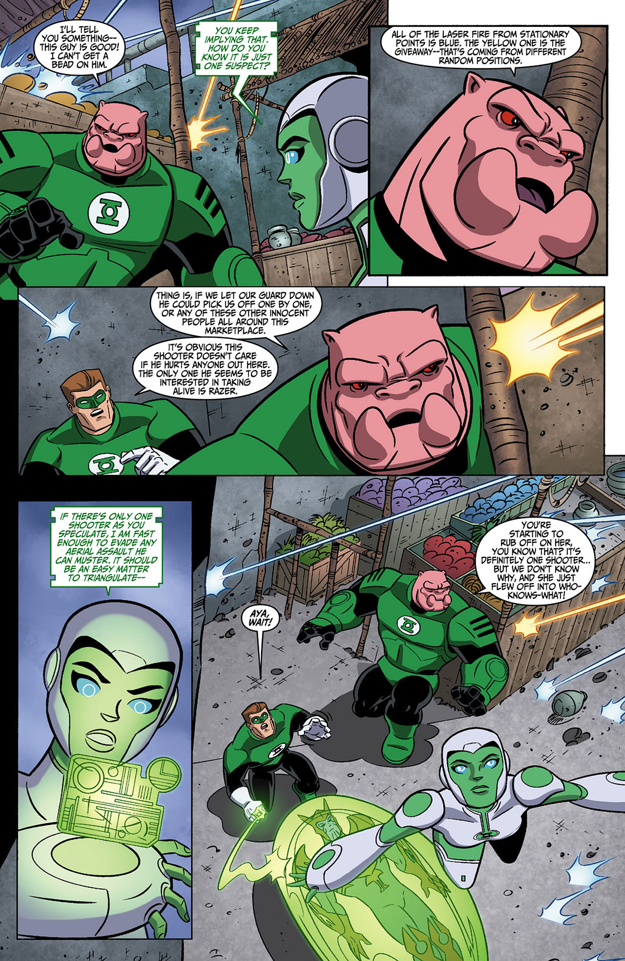 Read online Green Lantern: The Animated Series comic -  Issue #3 - 6