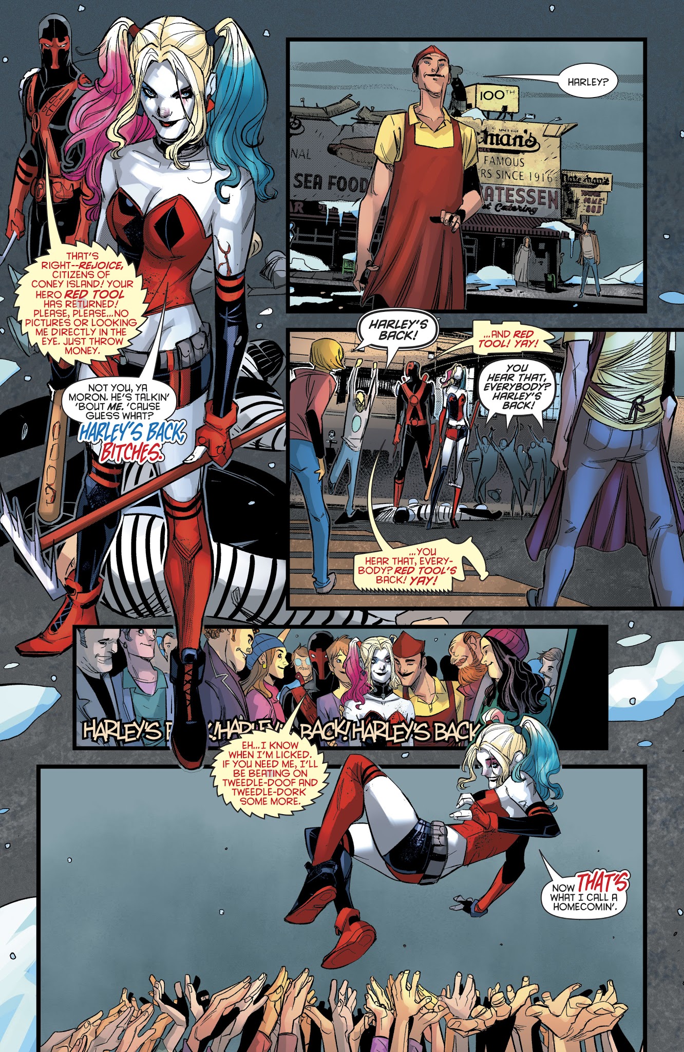 Read online Harley Quinn (2016) comic -  Issue #40 - 16