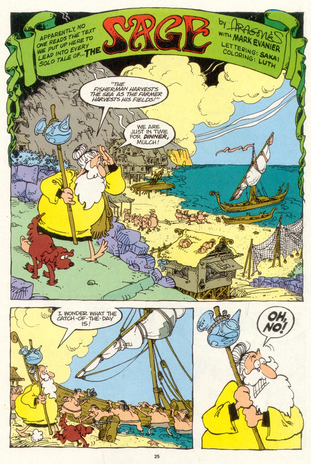 Read online Sergio Aragonés Groo the Wanderer comic -  Issue #103 - 27