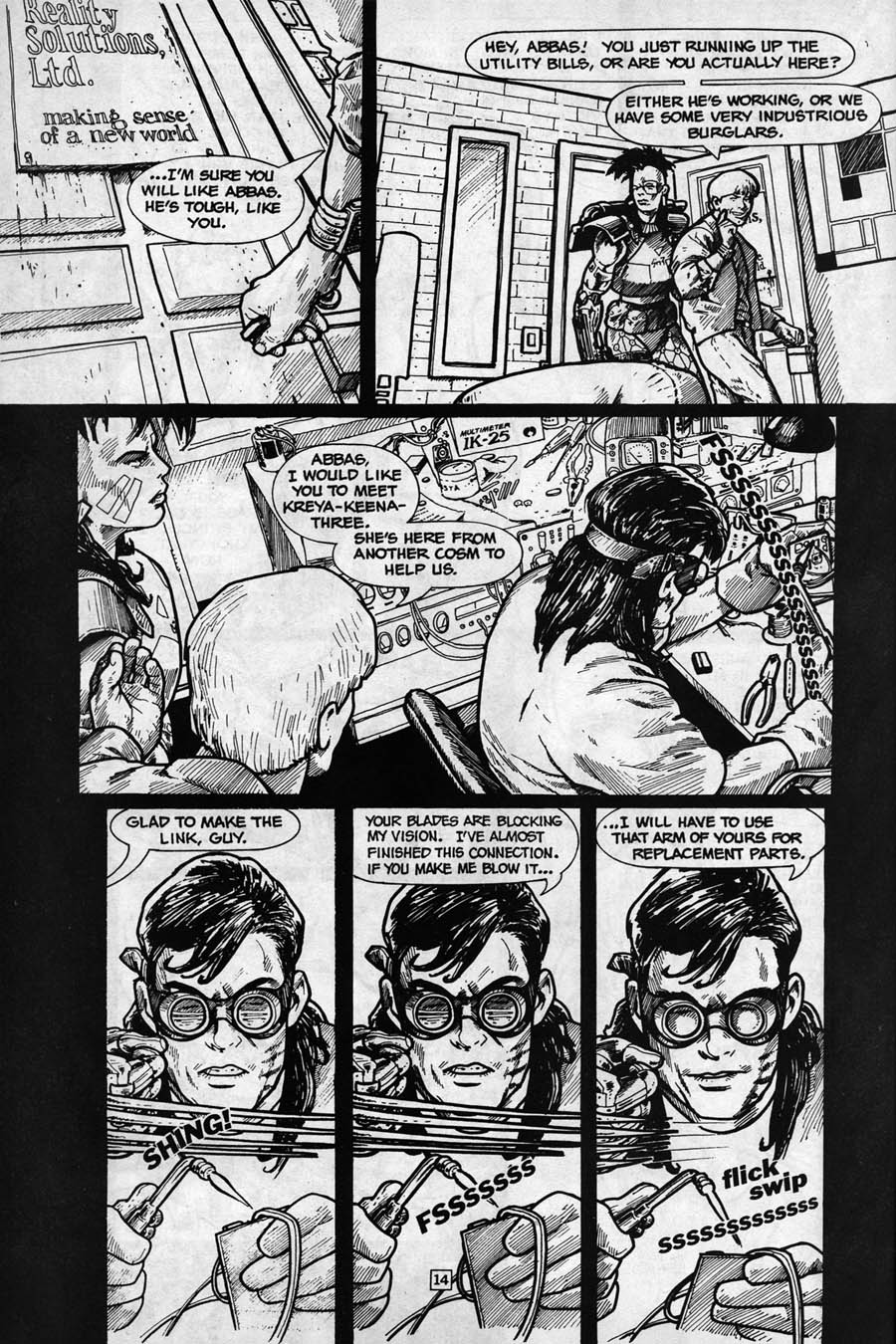 Read online Torg comic -  Issue #2 - 16