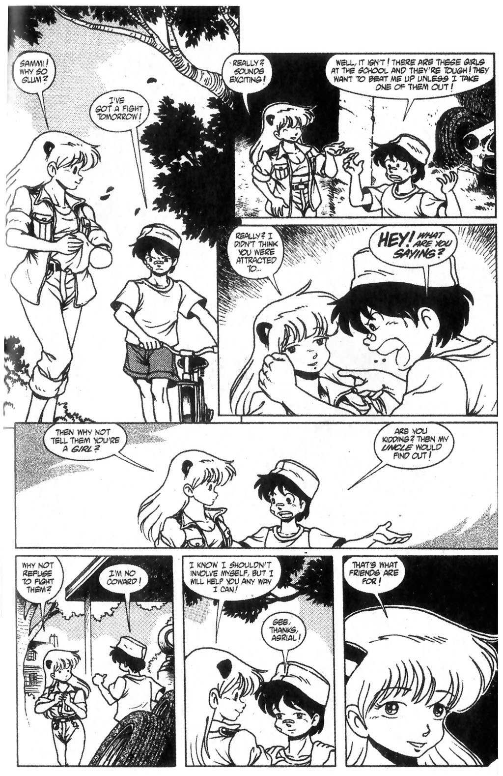 Read online Ninja High School (1986) comic -  Issue #25 - 23