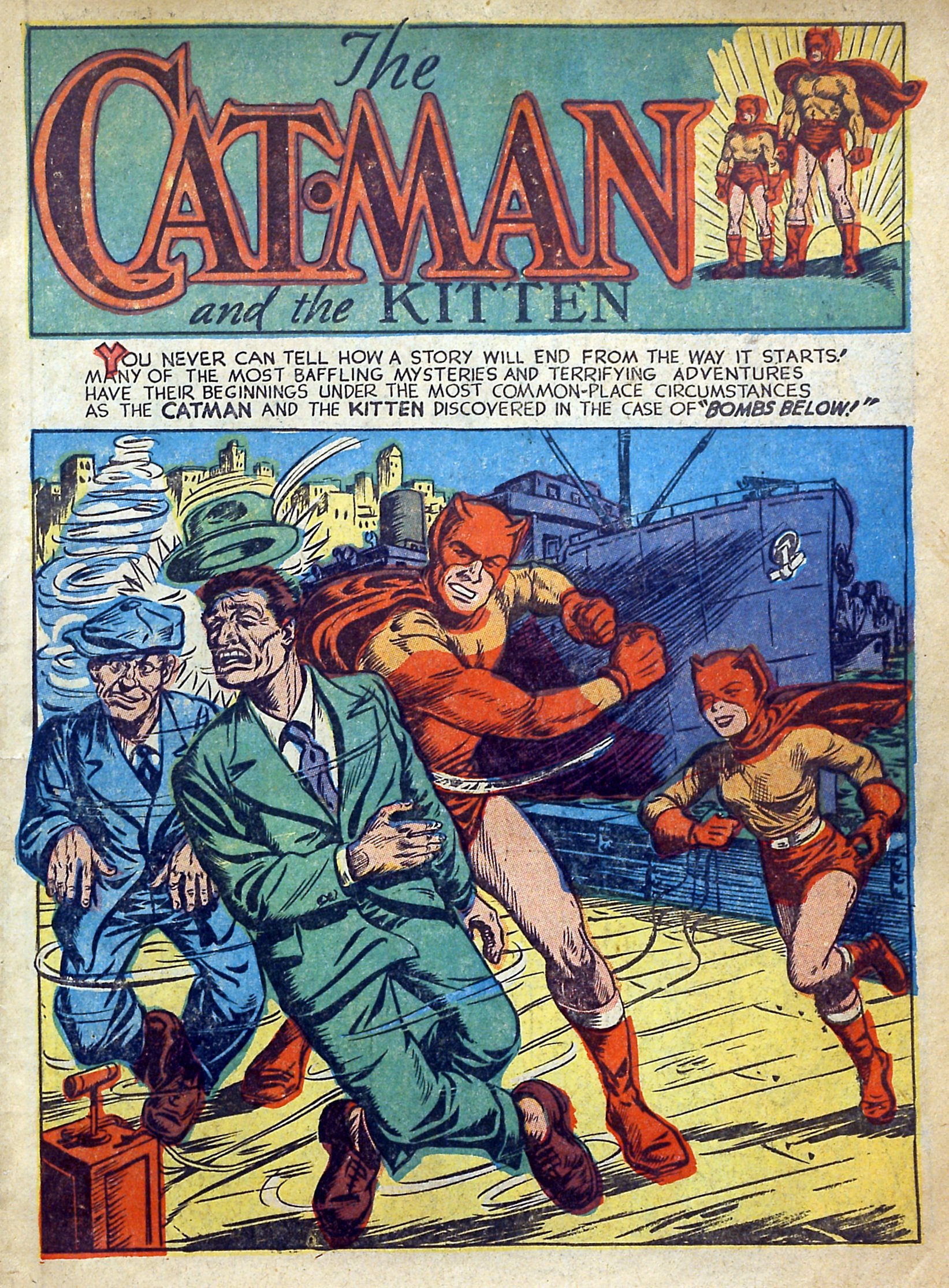 Read online Cat-Man Comics comic -  Issue #24 - 2
