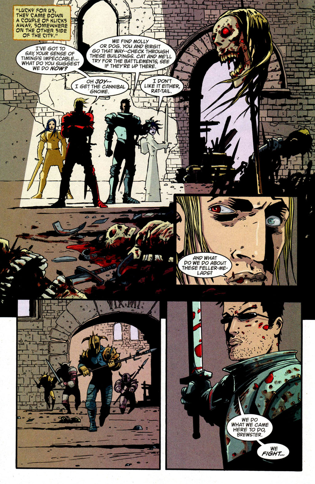 Read online Books of Magick: Life During Wartime comic -  Issue #9 - 9