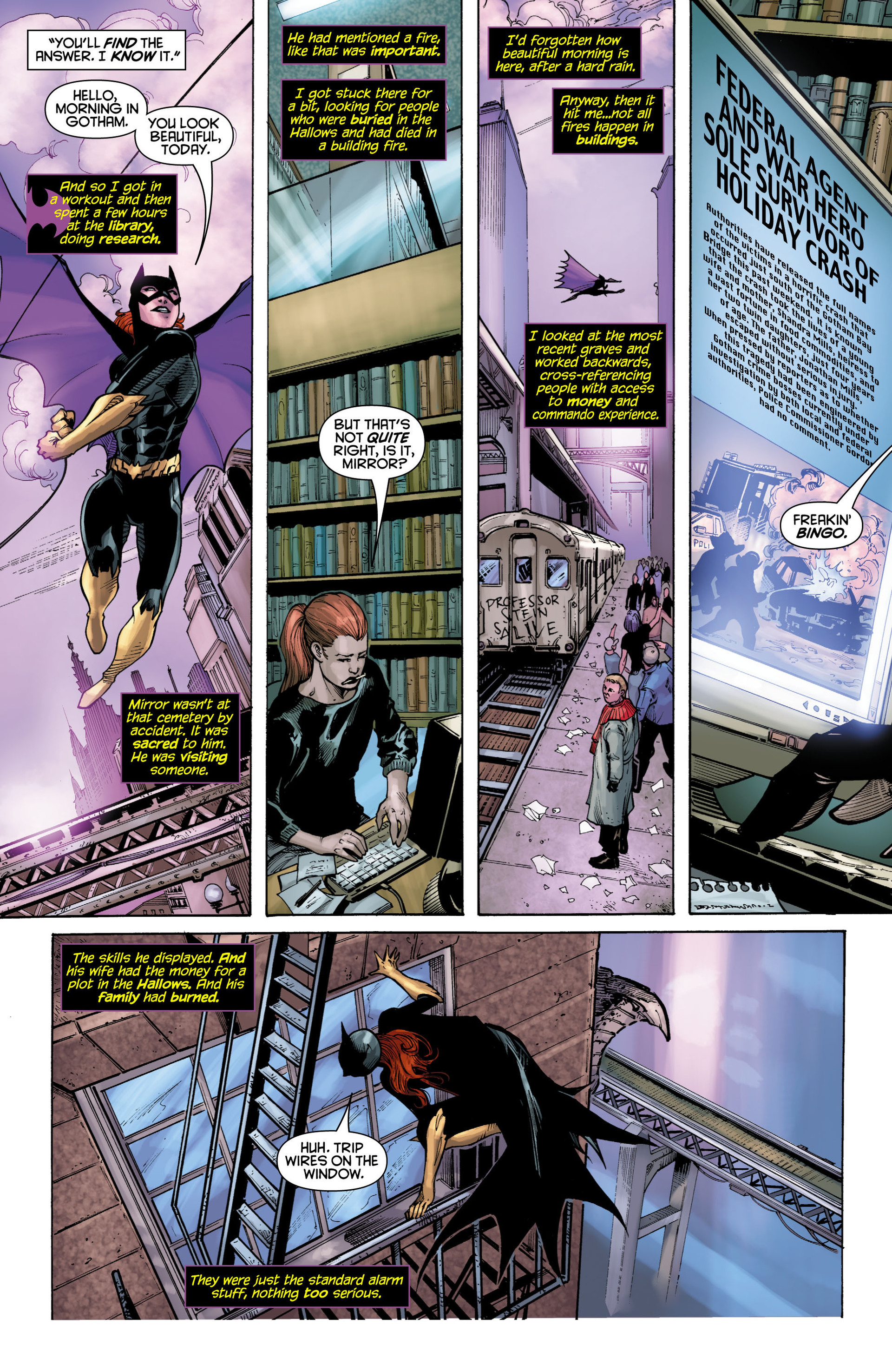 Read online Batgirl (2011) comic -  Issue # _TPB The Darkest Reflection - 44