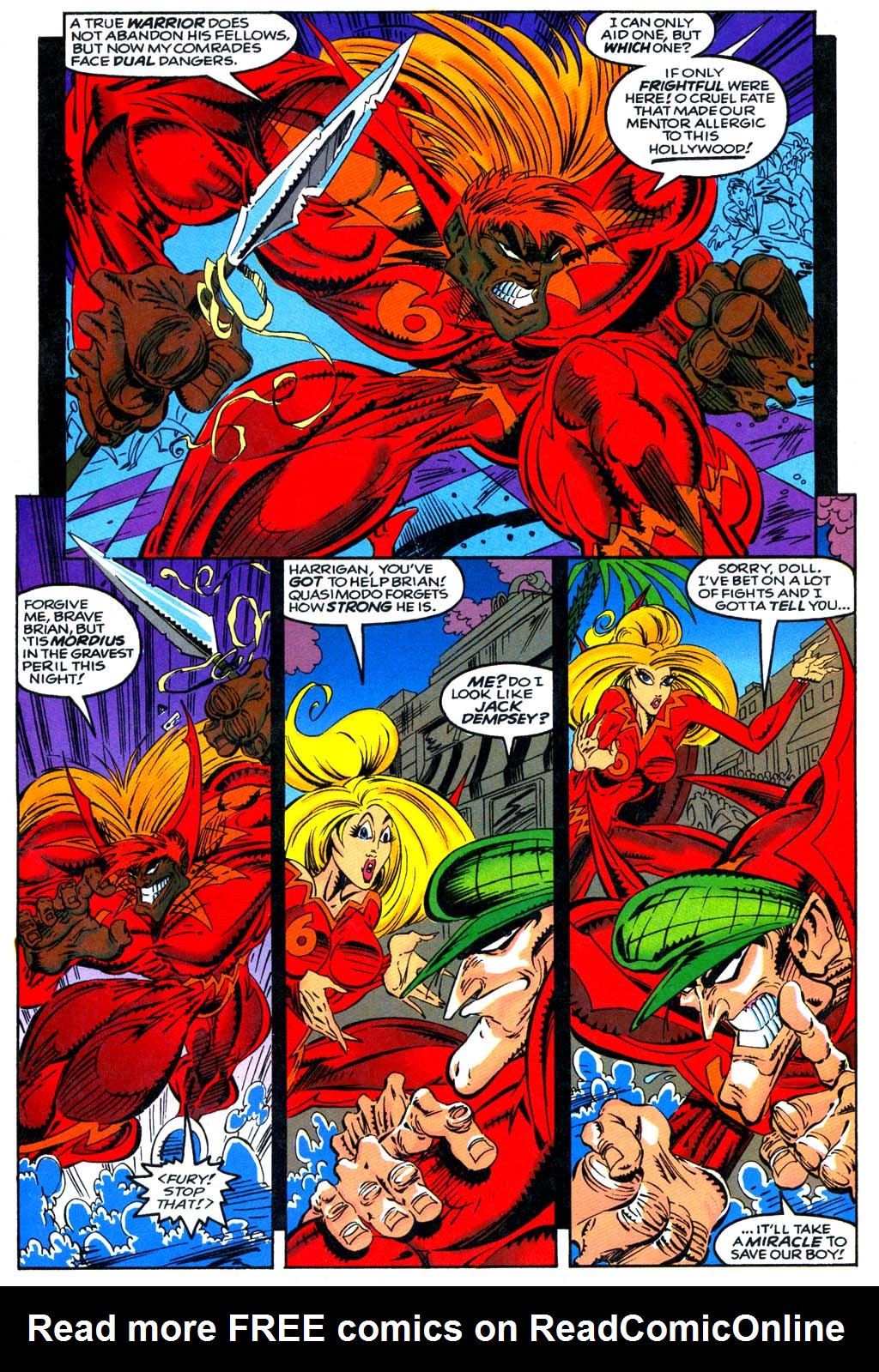 Read online Satan's Six comic -  Issue #3 - 19