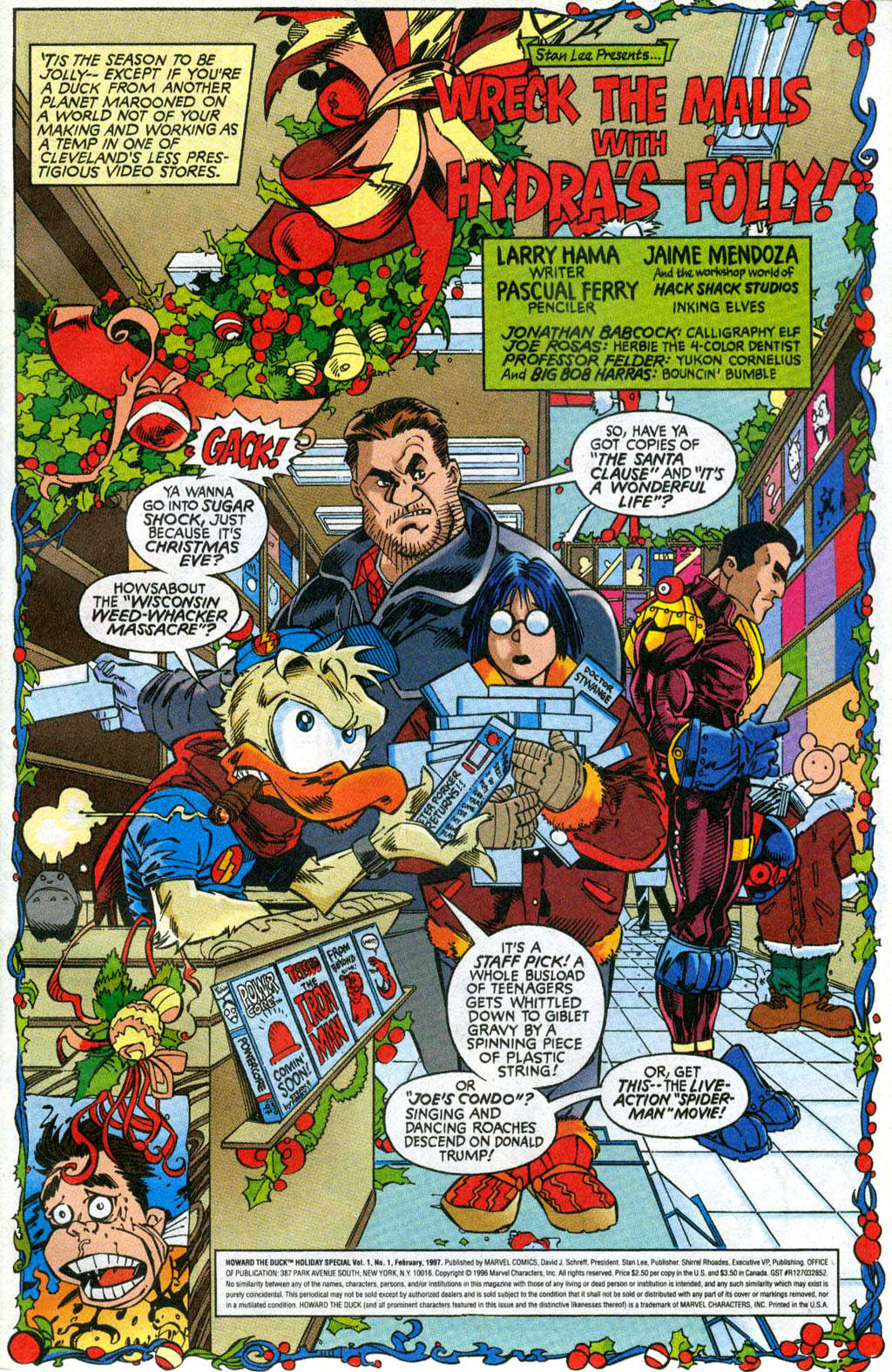 Read online Howard The Duck Holiday Special comic -  Issue # Full - 2