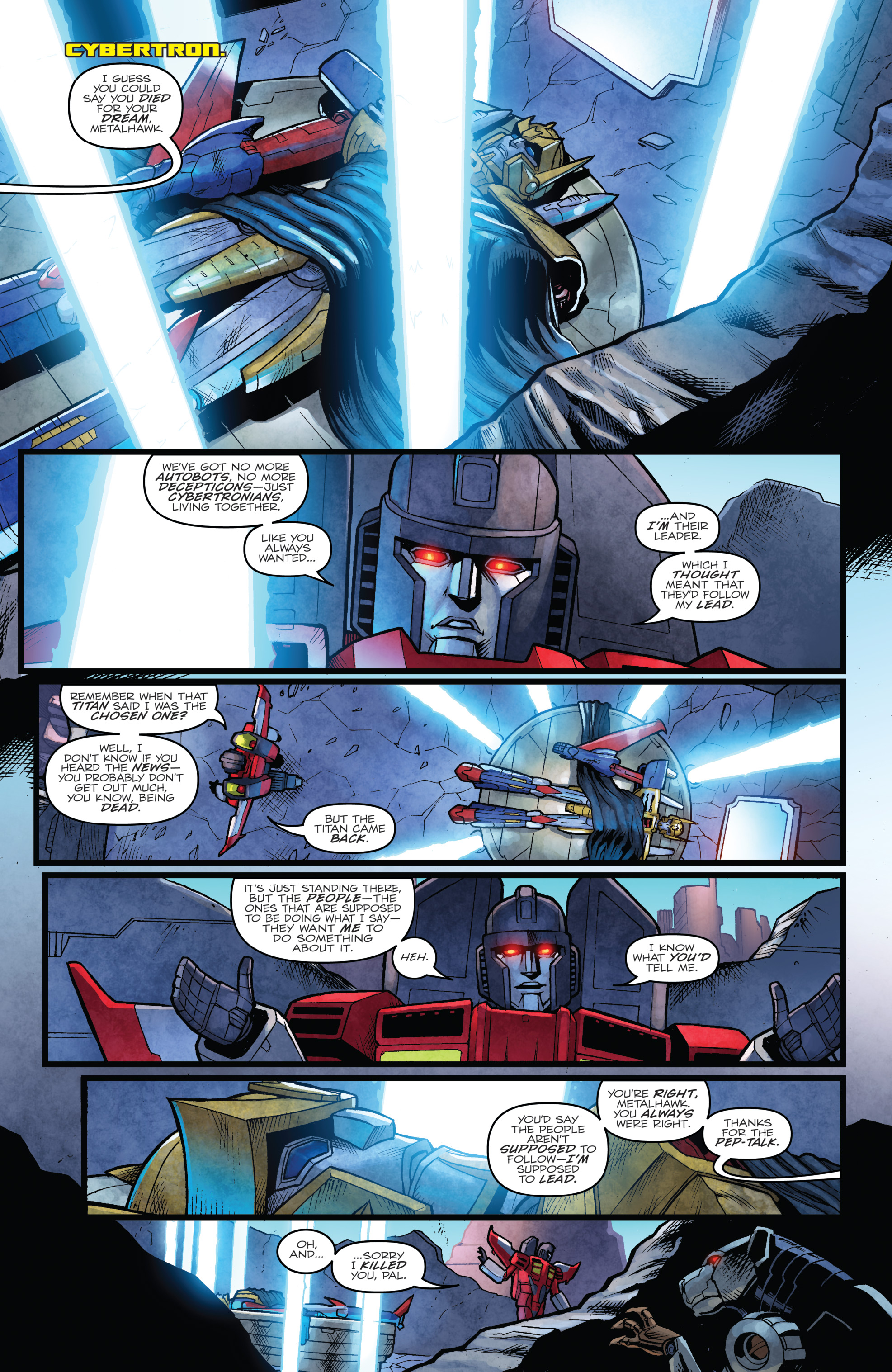 Read online The Transformers: Dark Cybertron comic -  Issue # Full - 56